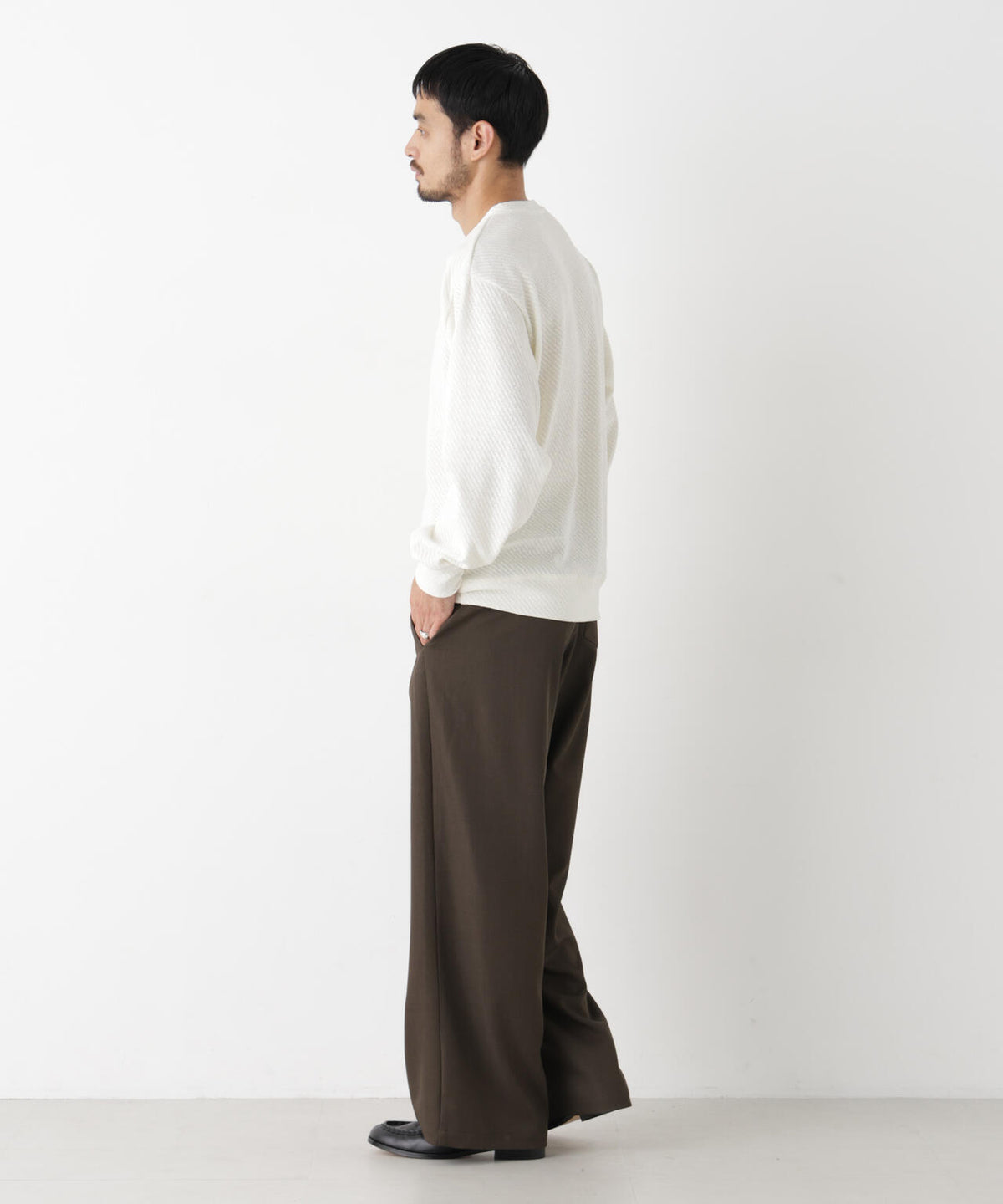 NORMANBROS  モールカットプルオーバー 長袖