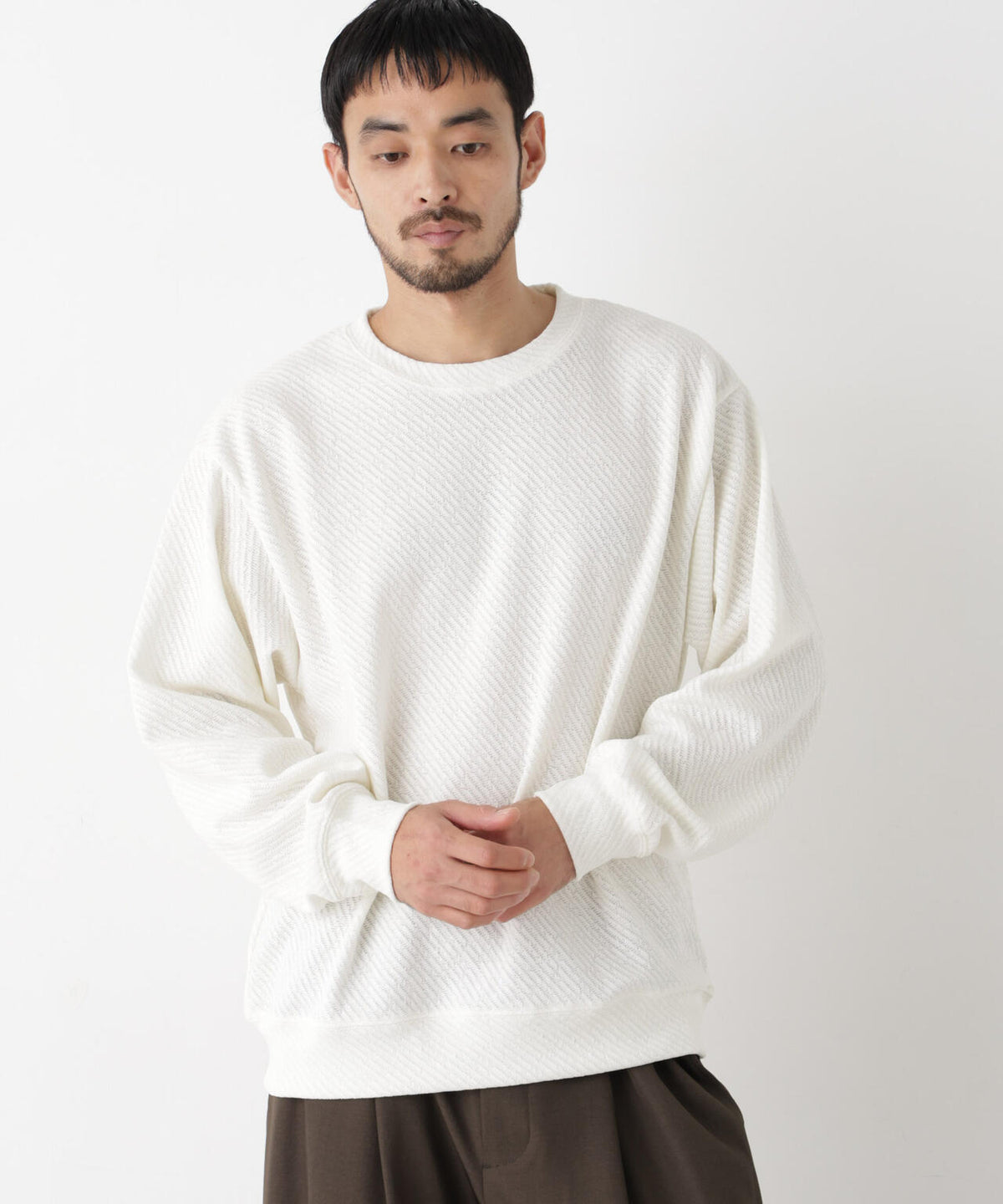 NORMANBROS  モールカットプルオーバー 長袖