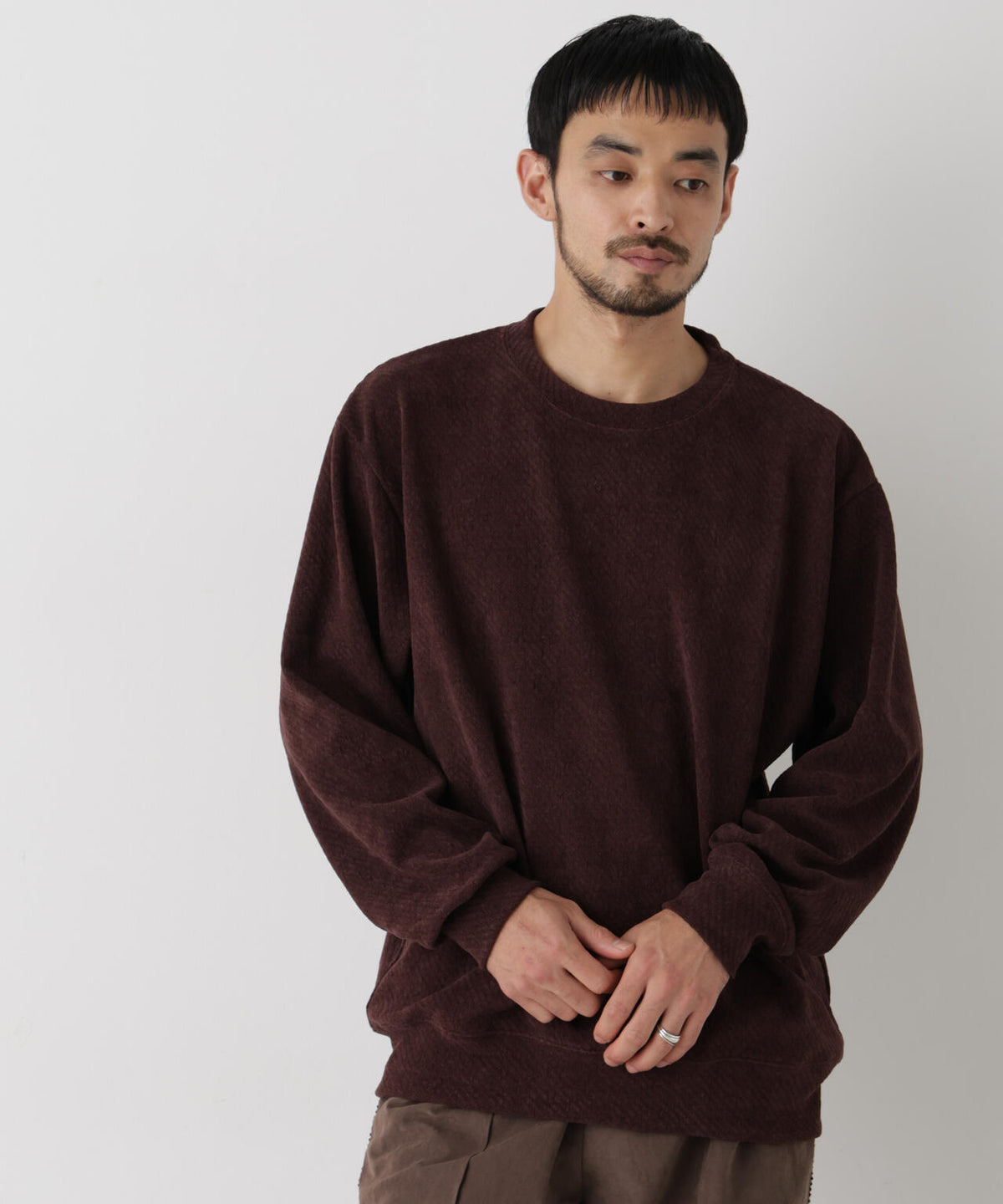 NORMANBROS  モールカットプルオーバー 長袖