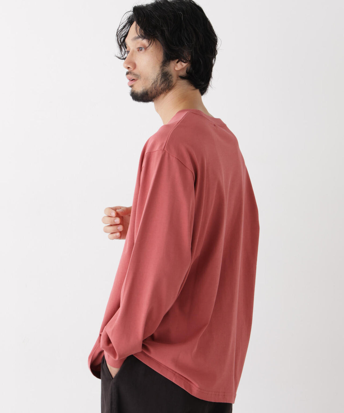 ナノベアビッグTシャツ 長袖