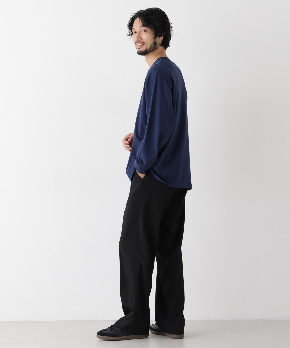 ナノベアビッグTシャツ 長袖