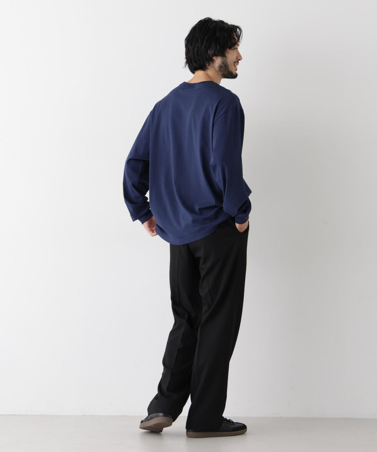 ナノベアビッグTシャツ 長袖