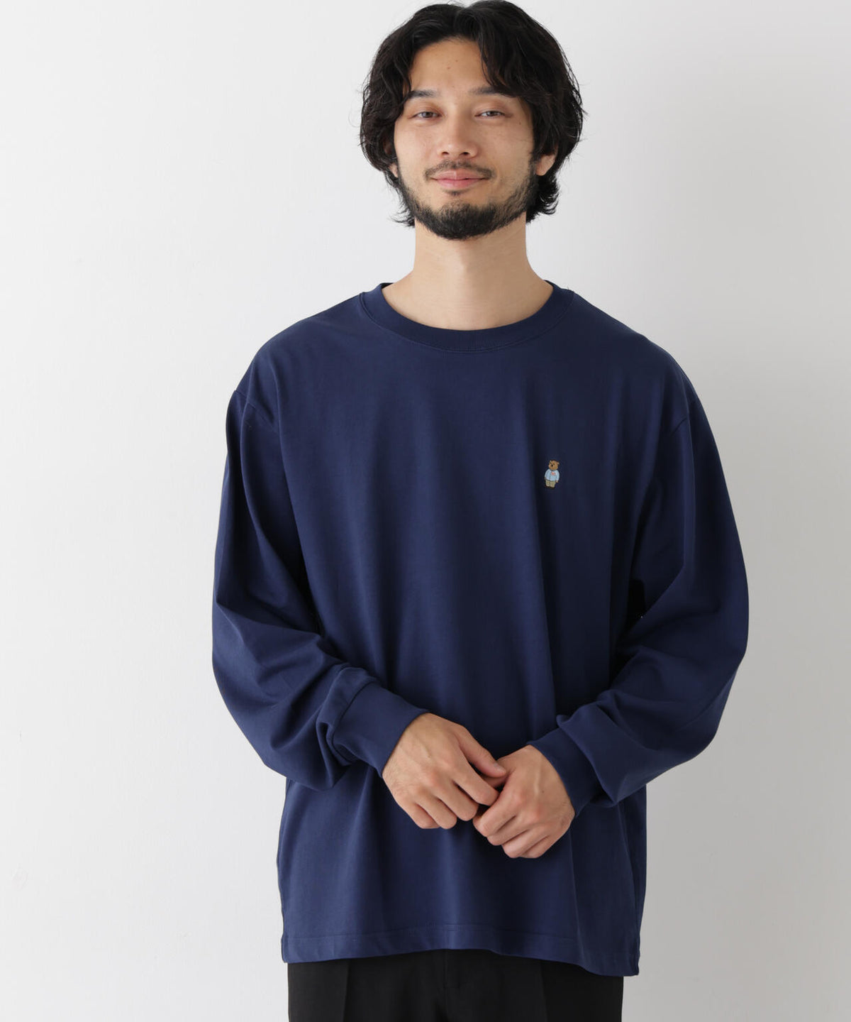 ナノベアビッグTシャツ 長袖