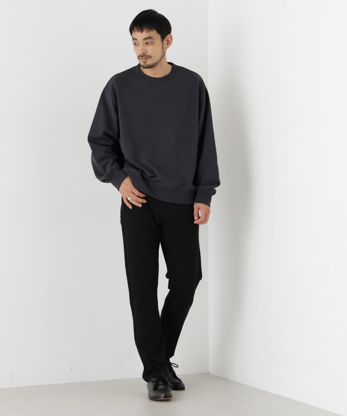 アンチスメル スウェットクルーネックプルオーバー
