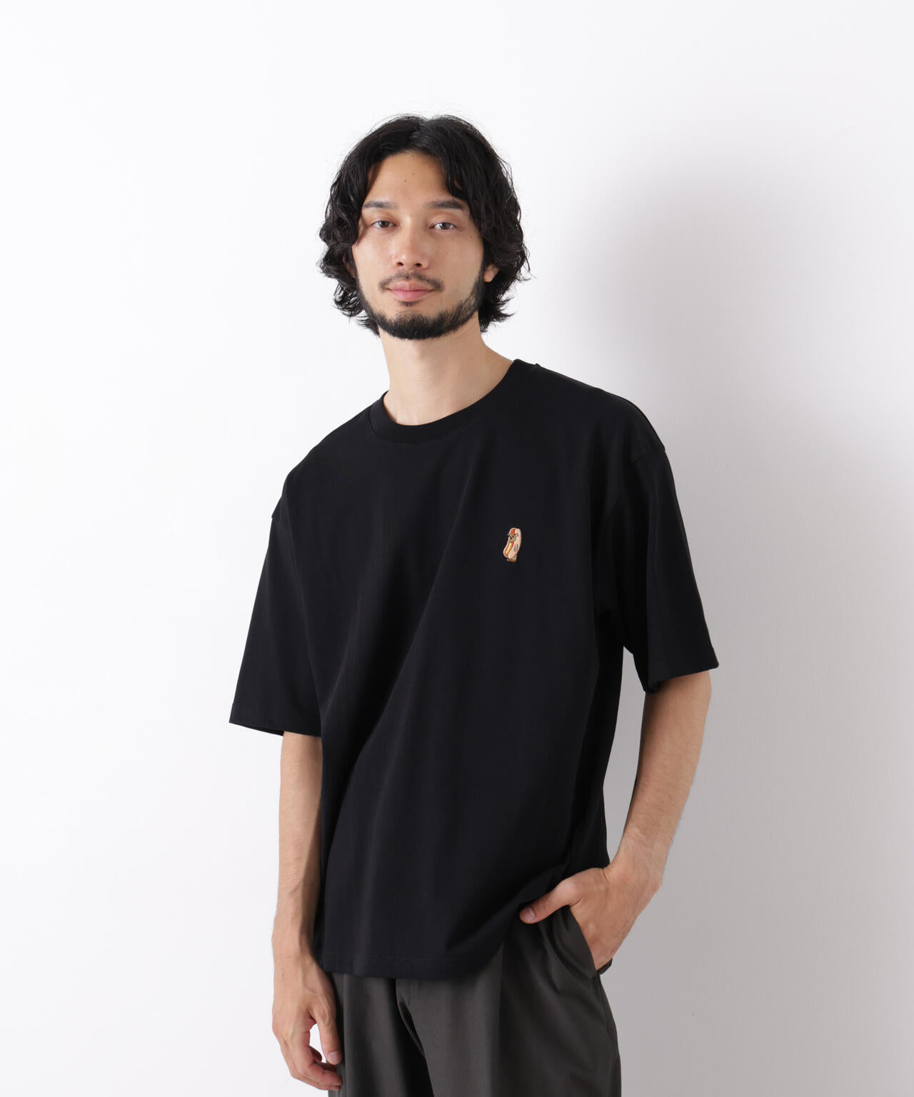 ナノベアTシャツ 半袖 フードスタンド | NANO universe（ナノ