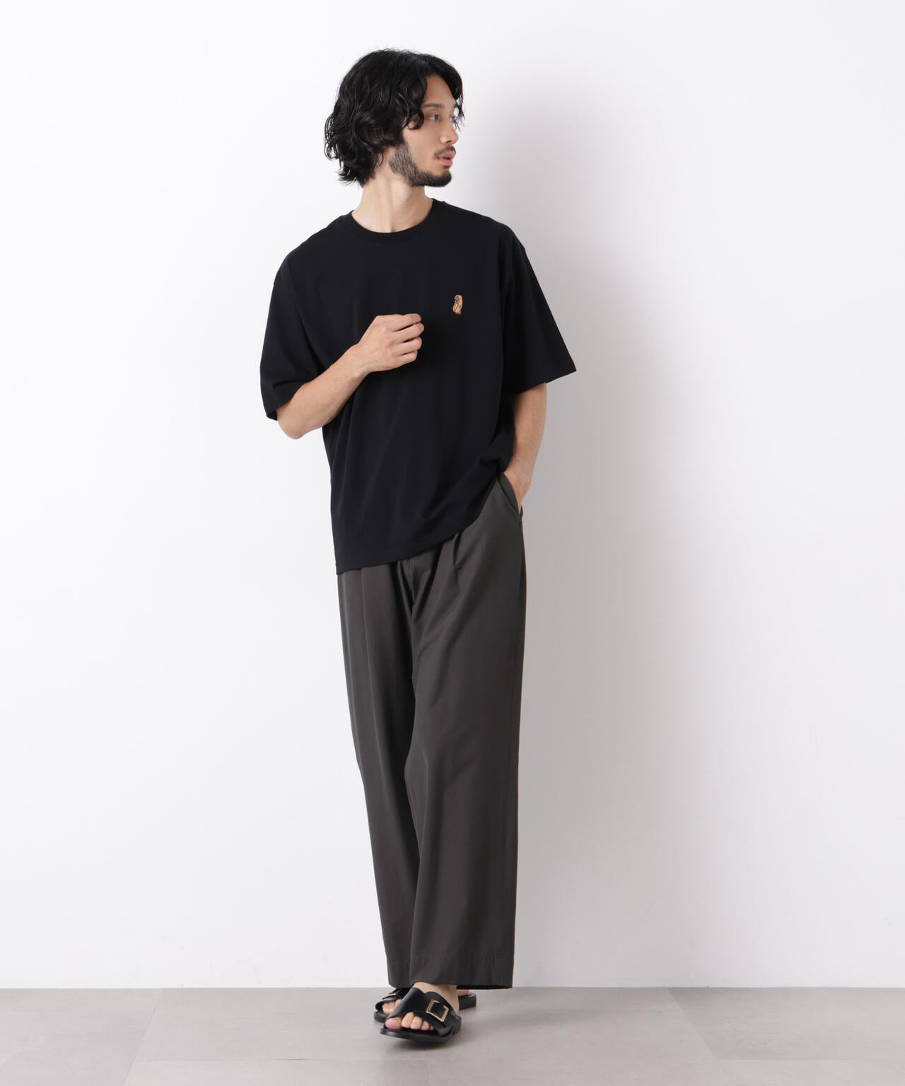 ナノベアTシャツ 半袖 フードスタンド