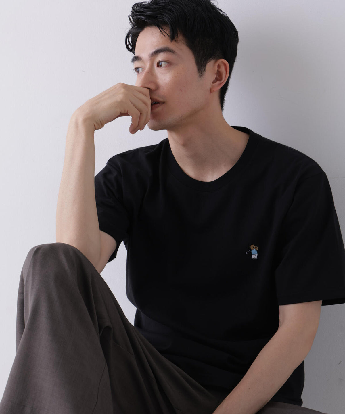 185cm B:92 W:77 H:90 着用サイズ：L