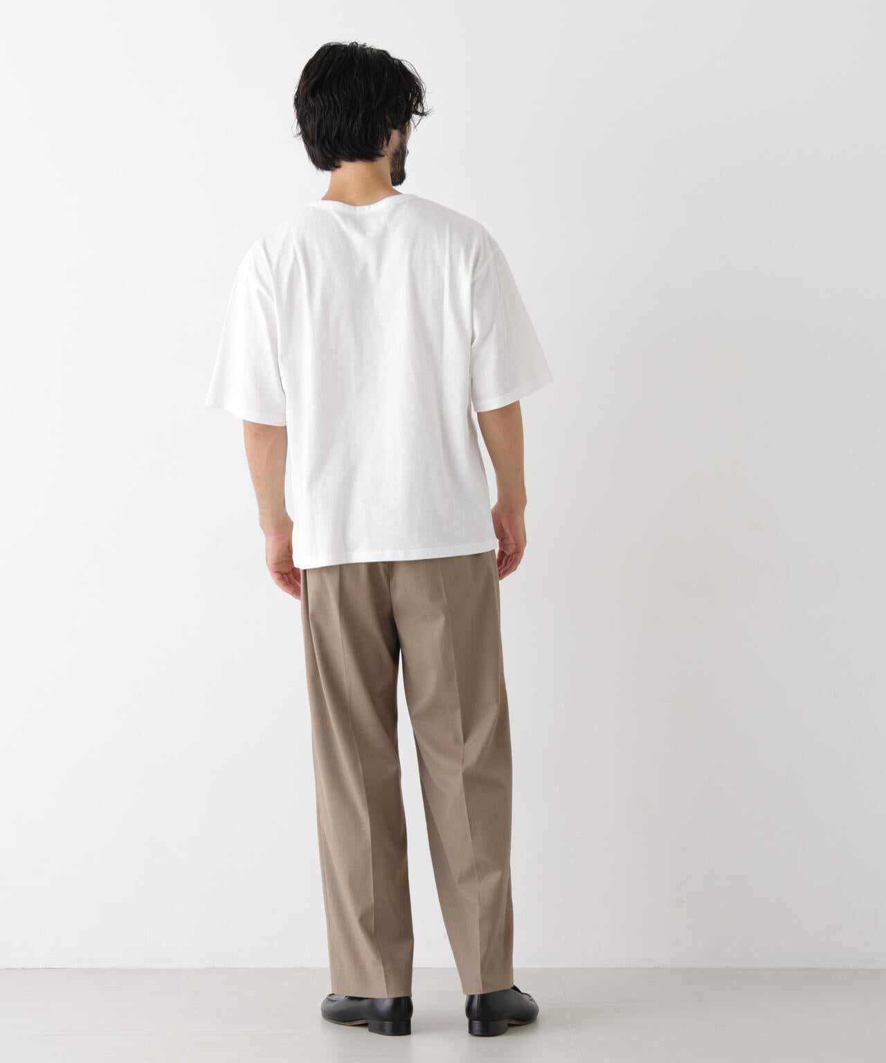 スラブワイドTシャツ 半袖 | NANO universe（ナノ・ユニバース