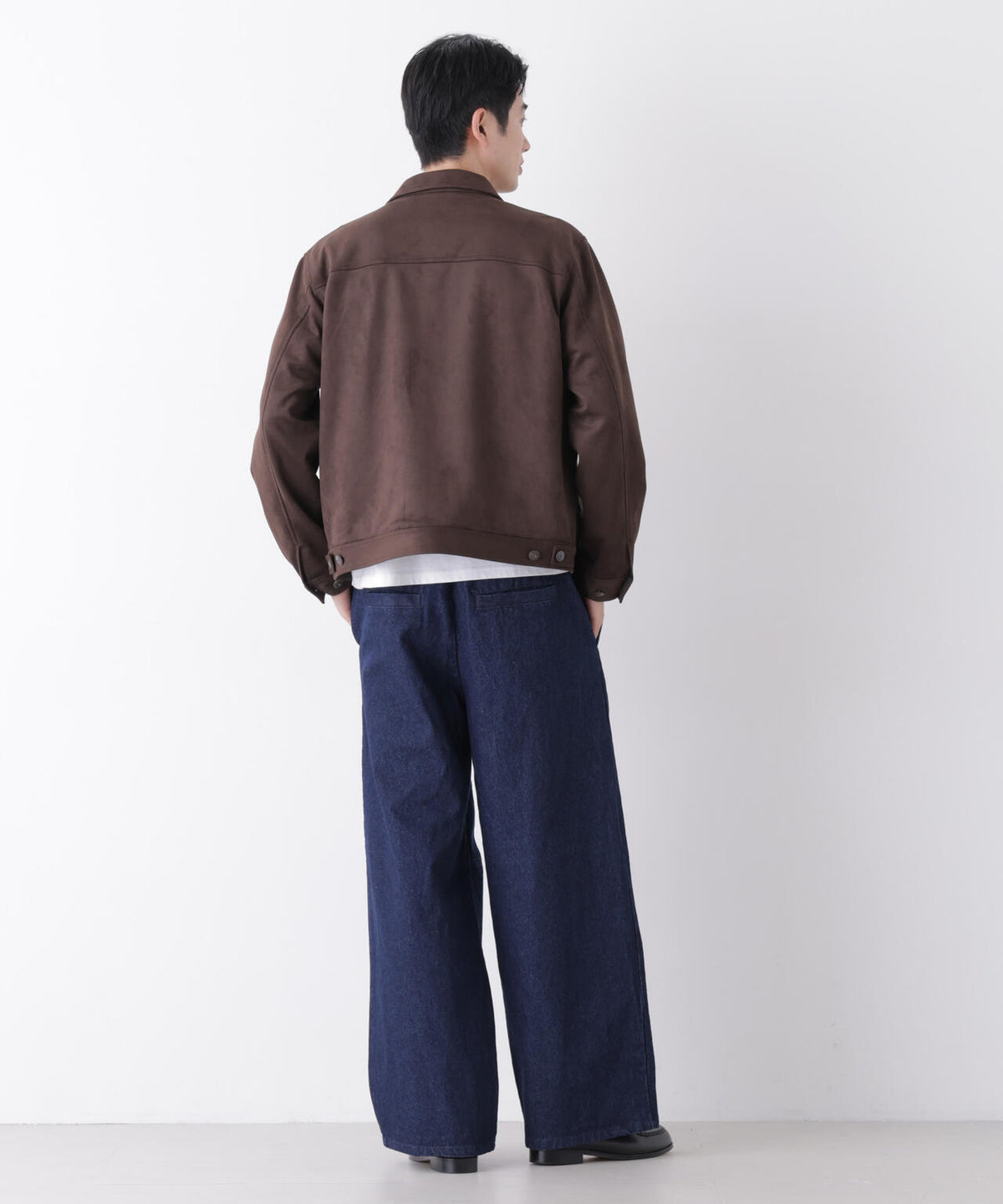 イージーワイドタックカーブパンツ