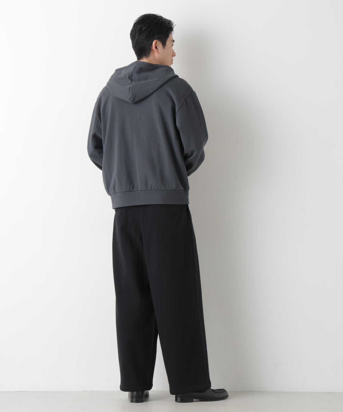 WEB限定/2タックワイドスウェットパンツ