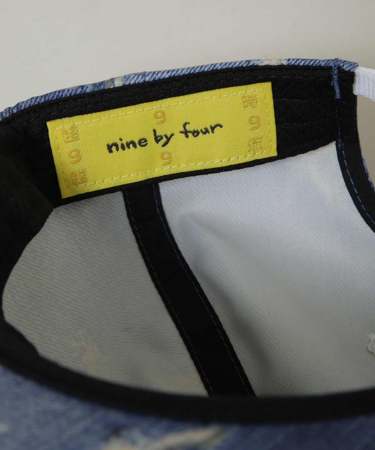 nine by four/94 WR PE-TWILL PRINT 6P CAP