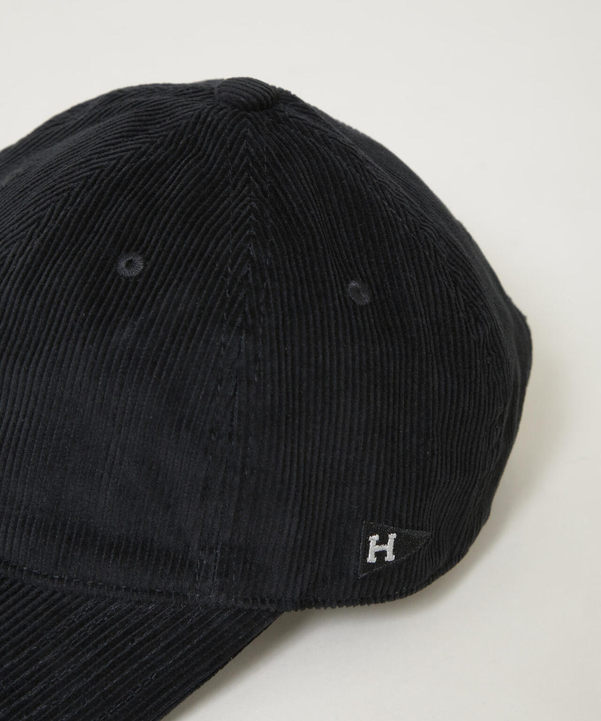 Healthknit / 別注 刺しゅうコーデュロイCAP