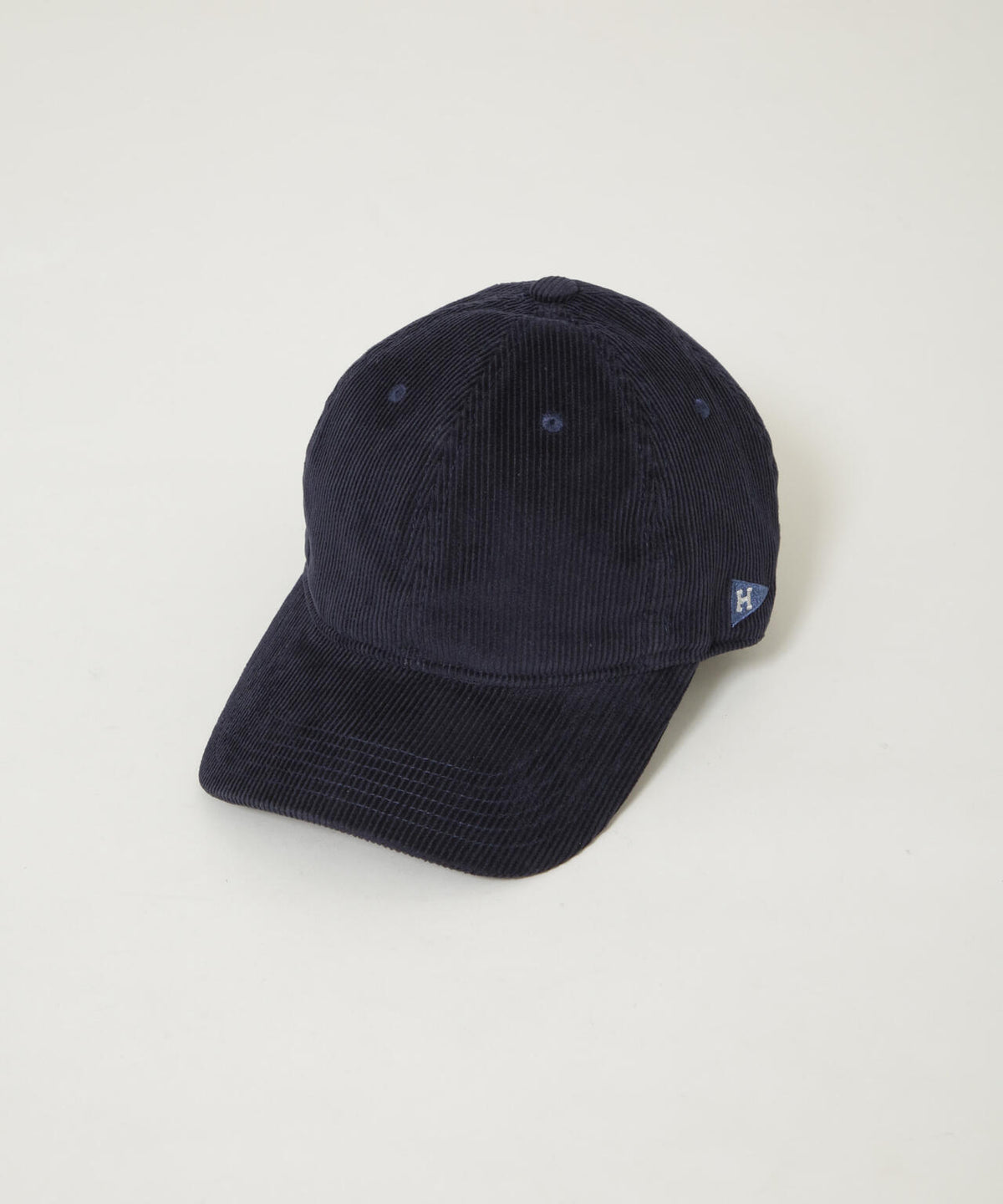 Healthknit / 別注 刺しゅうコーデュロイCAP