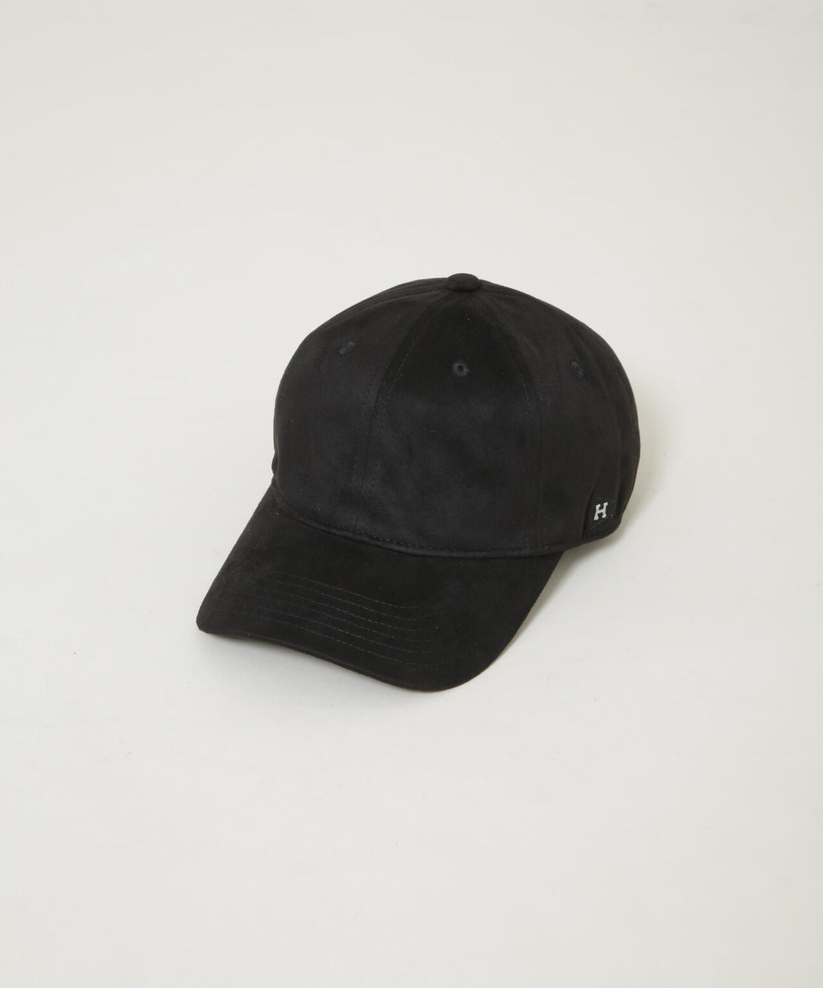 Healthknit / 別注 刺しゅうフェイクスエードCAP
