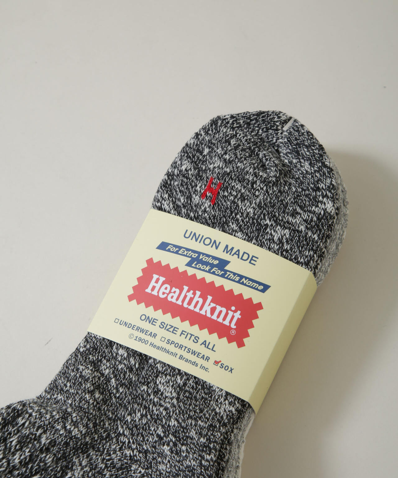 Healthknit/ベーシックスラブMIVソックス 3足セット