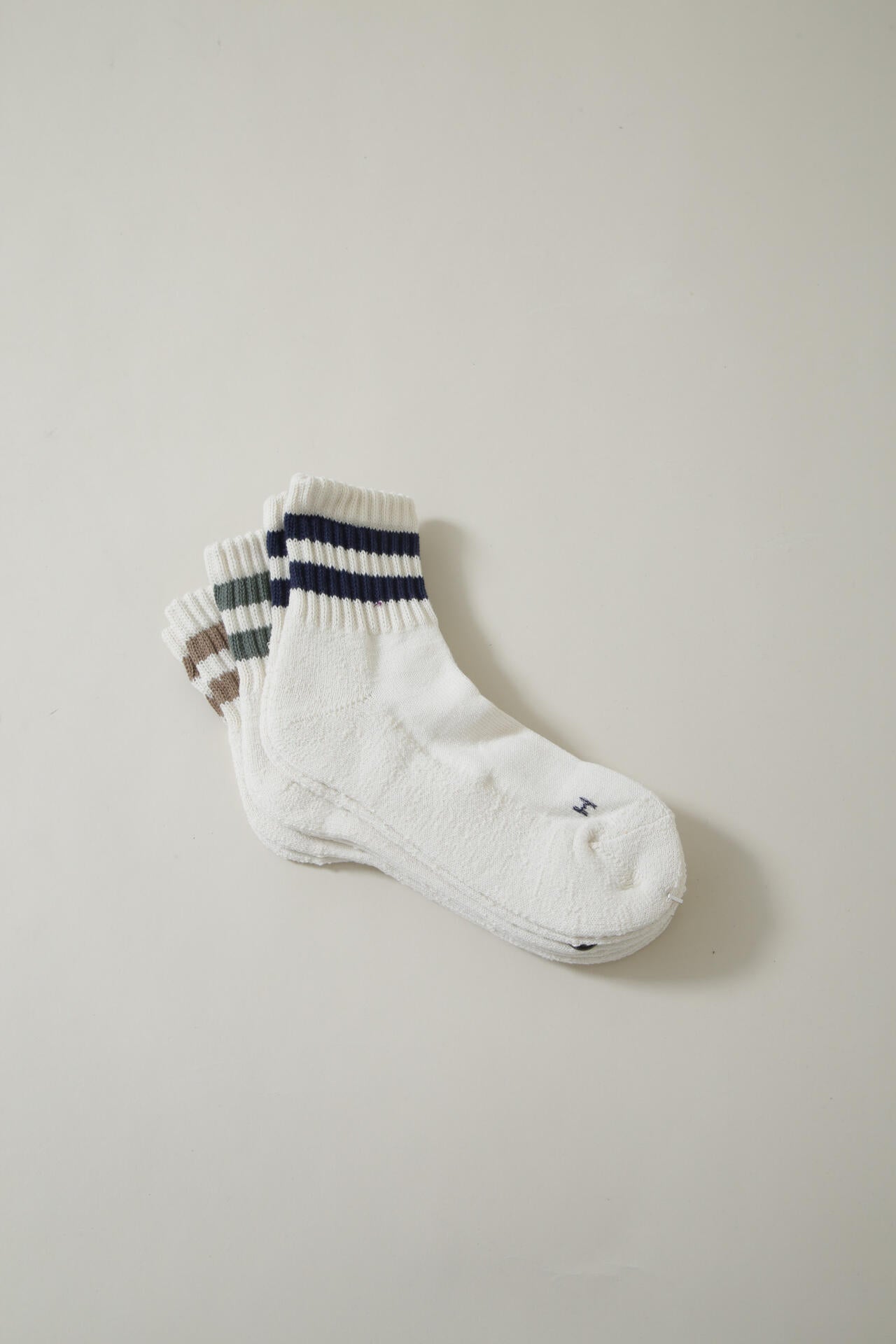 Healthknit/シンカー2本ライン ソックス 3足SET