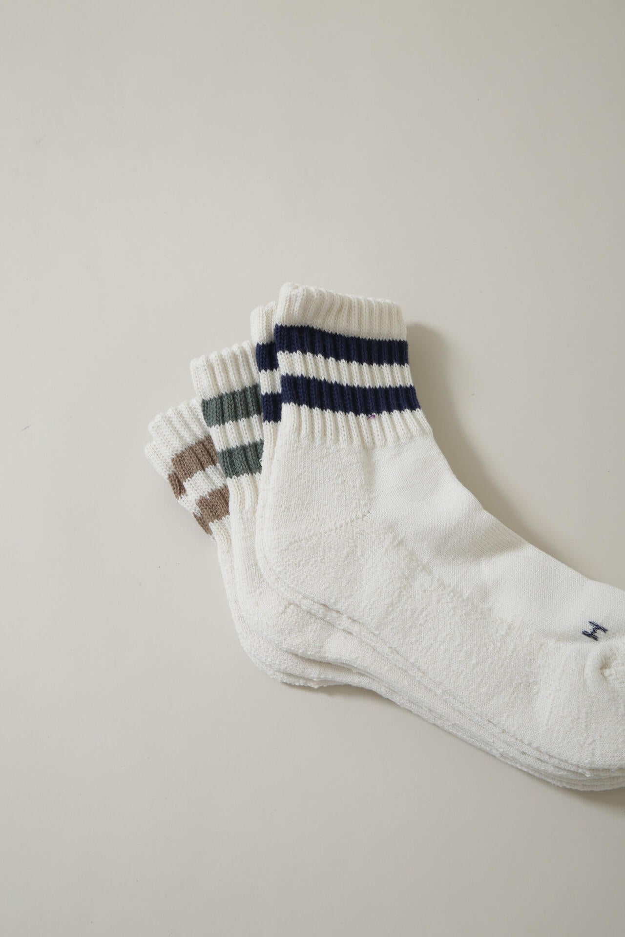 Healthknit/シンカー2本ライン ソックス 3足SET