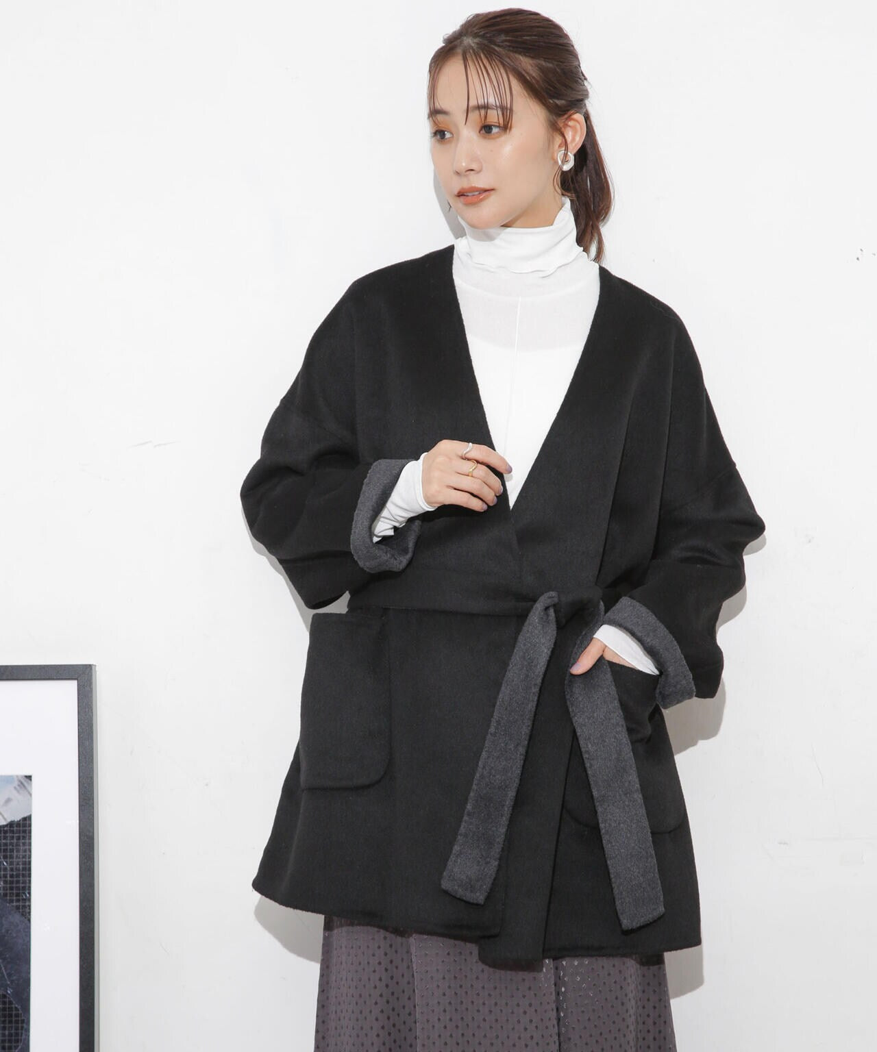 リバーガウンショートコート | NANO universe（ナノ・ユニバース
