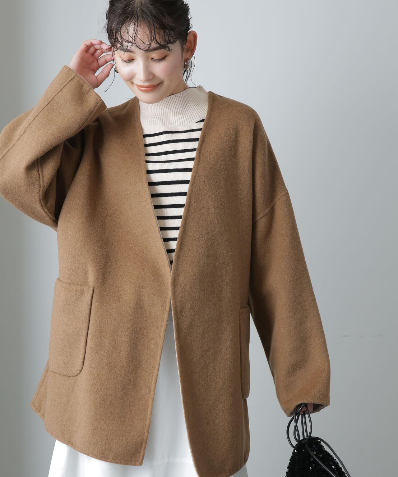 リバーガウンショートコート | NANO universe（ナノ・ユニバース