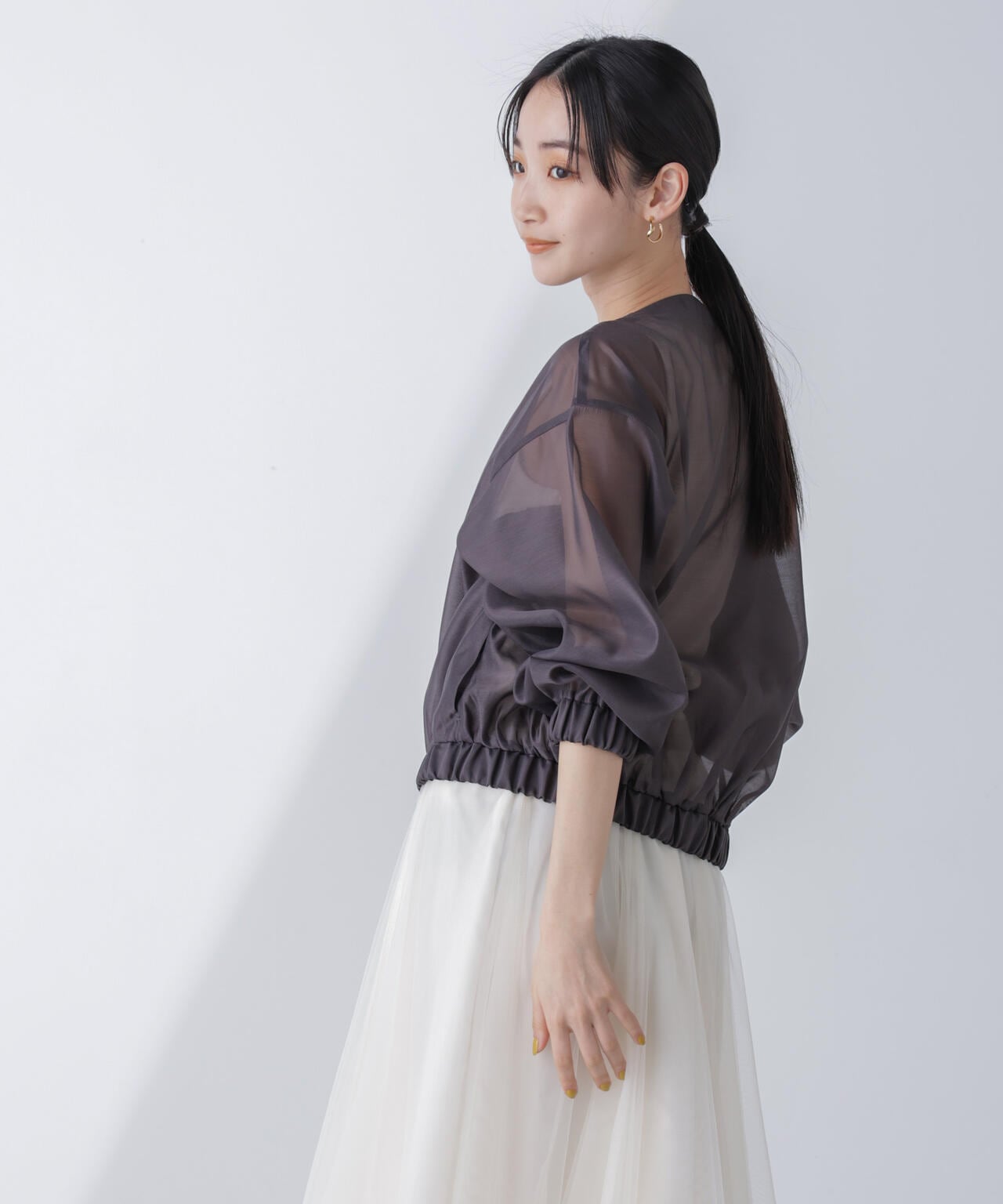 シアーブルゾン(セットアップ可) | NANO universe（ナノ・ユニバース