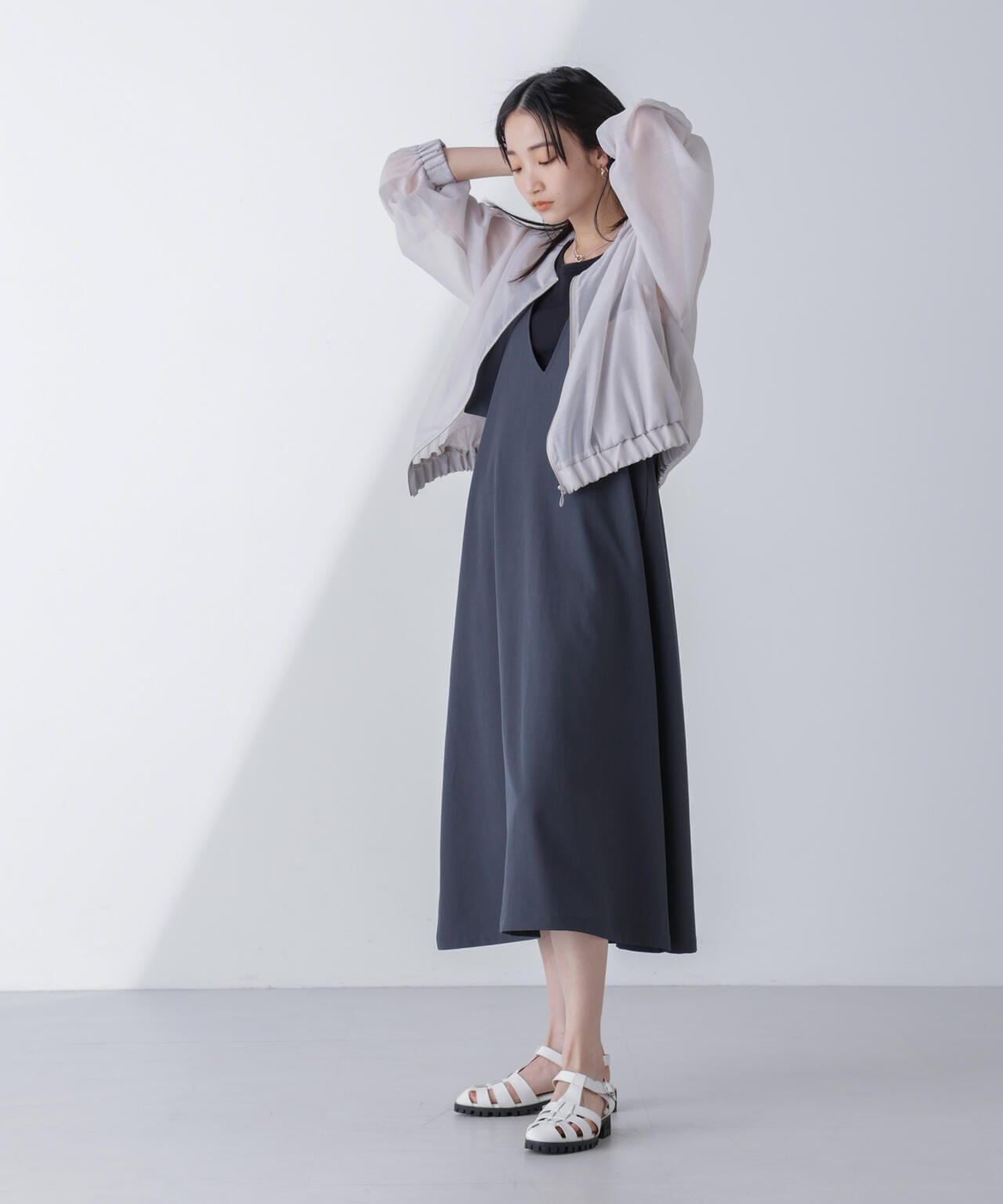 シアーブルゾン(セットアップ可) | NANO universe（ナノ・ユニバース