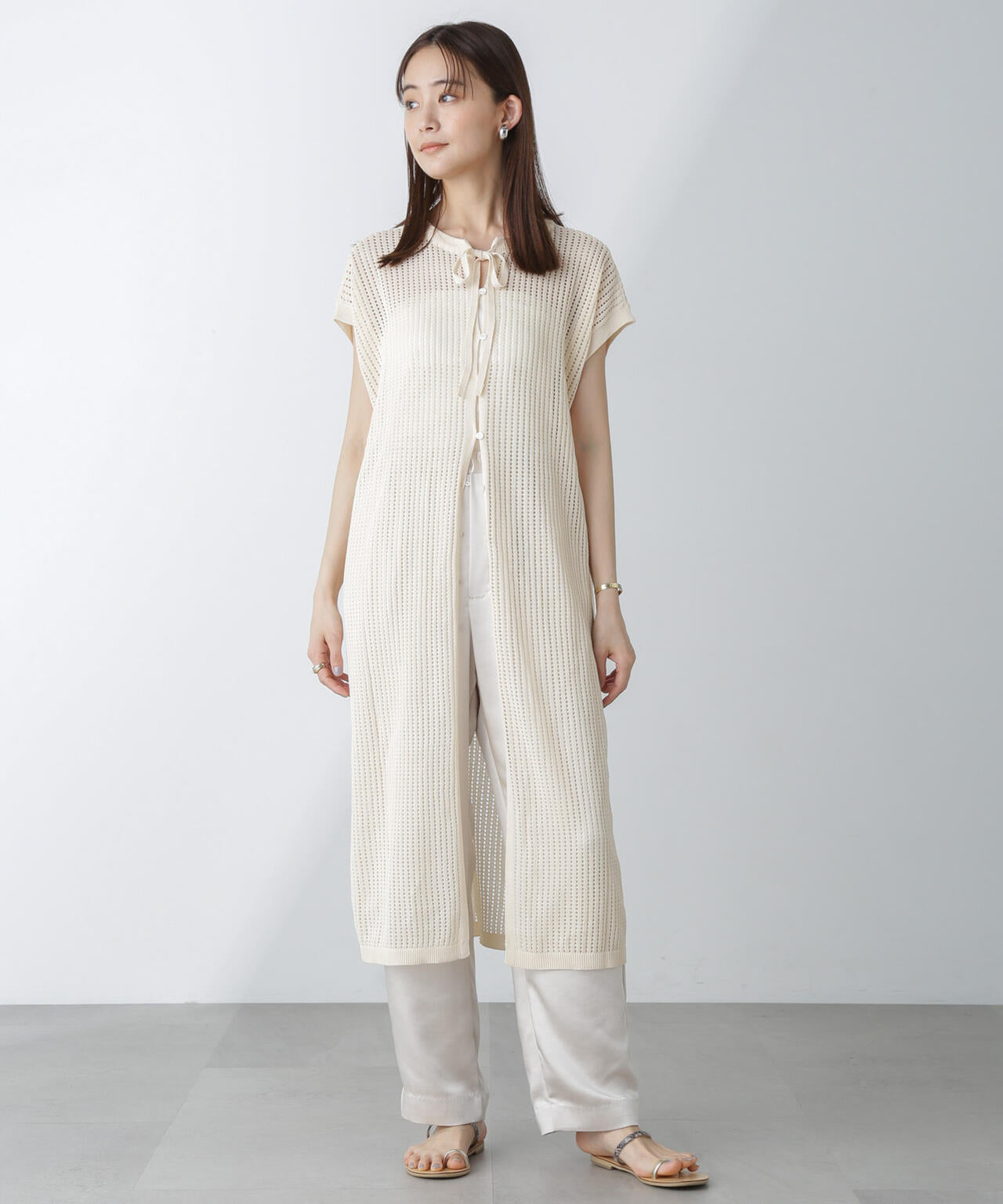 前後2wayメッシュワンピース | NANO universe（ナノ・ユニバース