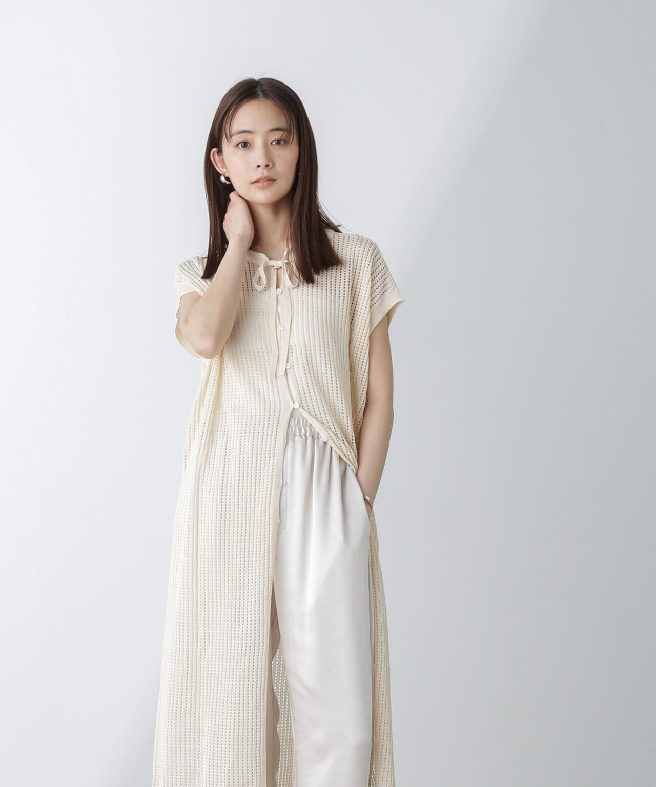 前後2wayメッシュワンピース | NANO universe（ナノ・ユニバース