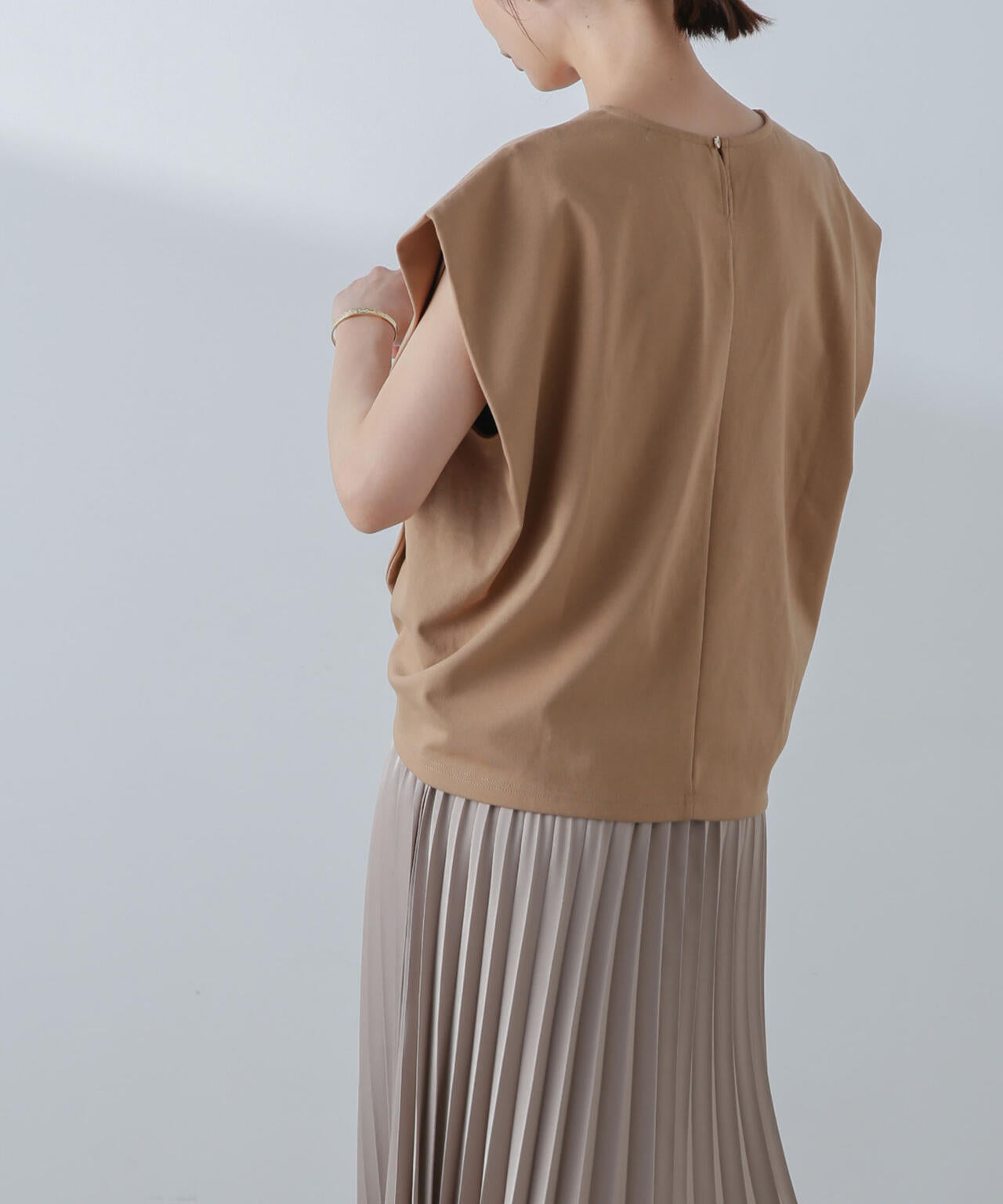 フロントヘムギャザーカットトップス | NANO universe（ナノ