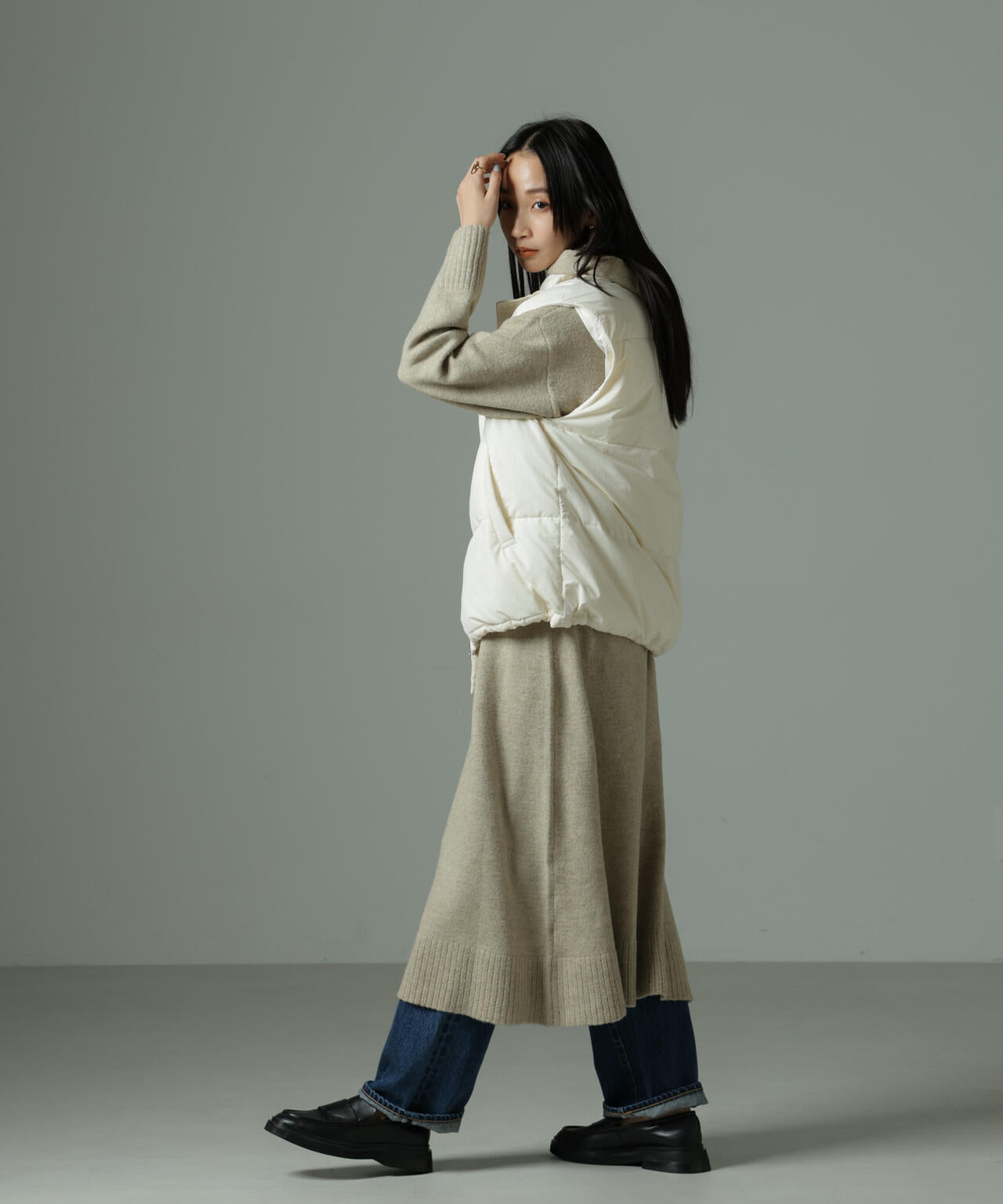 ナゴンスタンス 中綿ベスト スタンドネック中綿 ベスト | フェルウ(Feroux) | マルイウェブチャネル