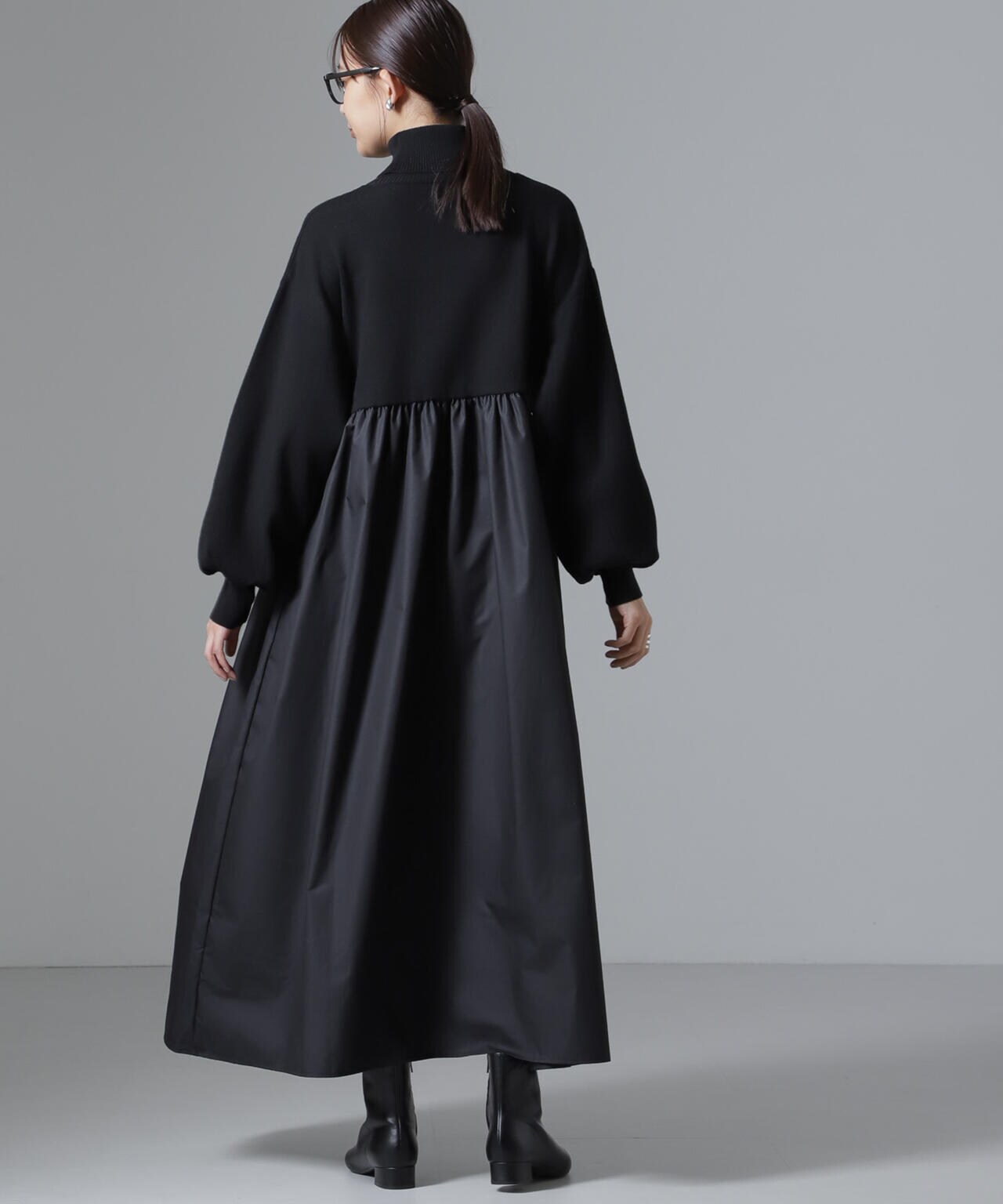 異素材コンビドッキングタートルワンピース | NANO universe（ナノ