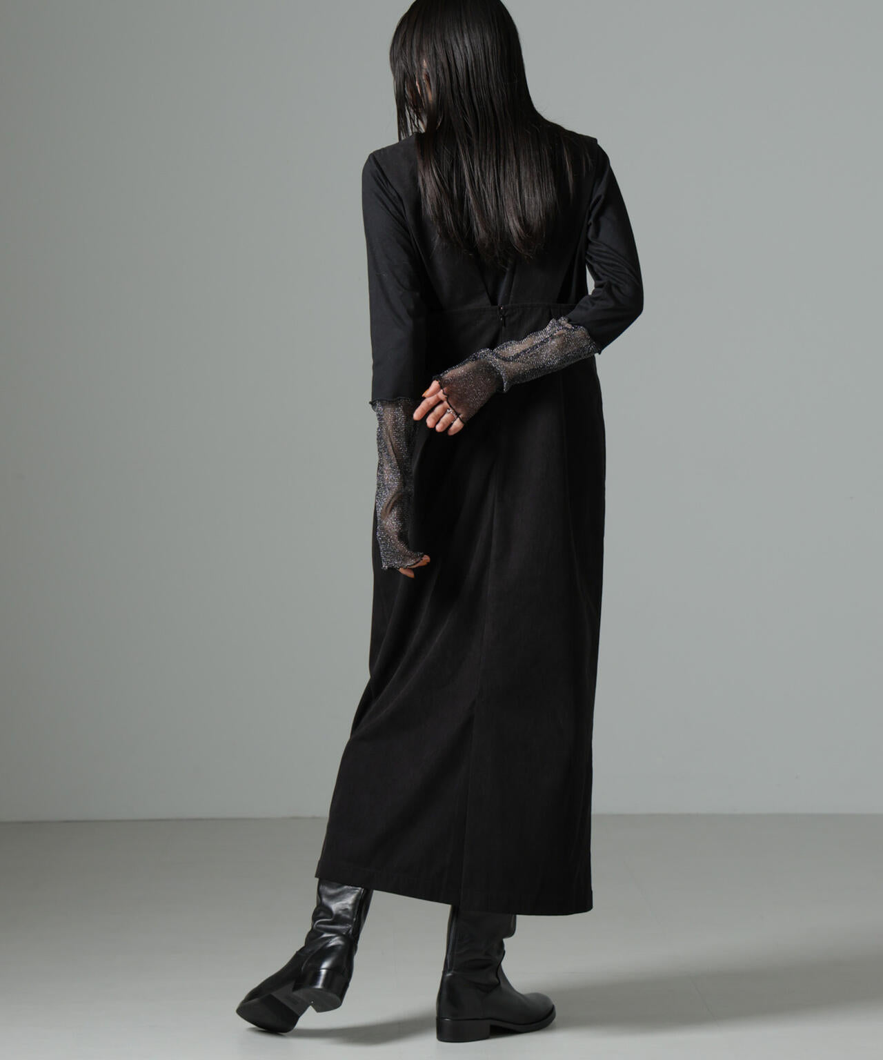 マイクロコールナロージャンパースカート(セットアップ可)