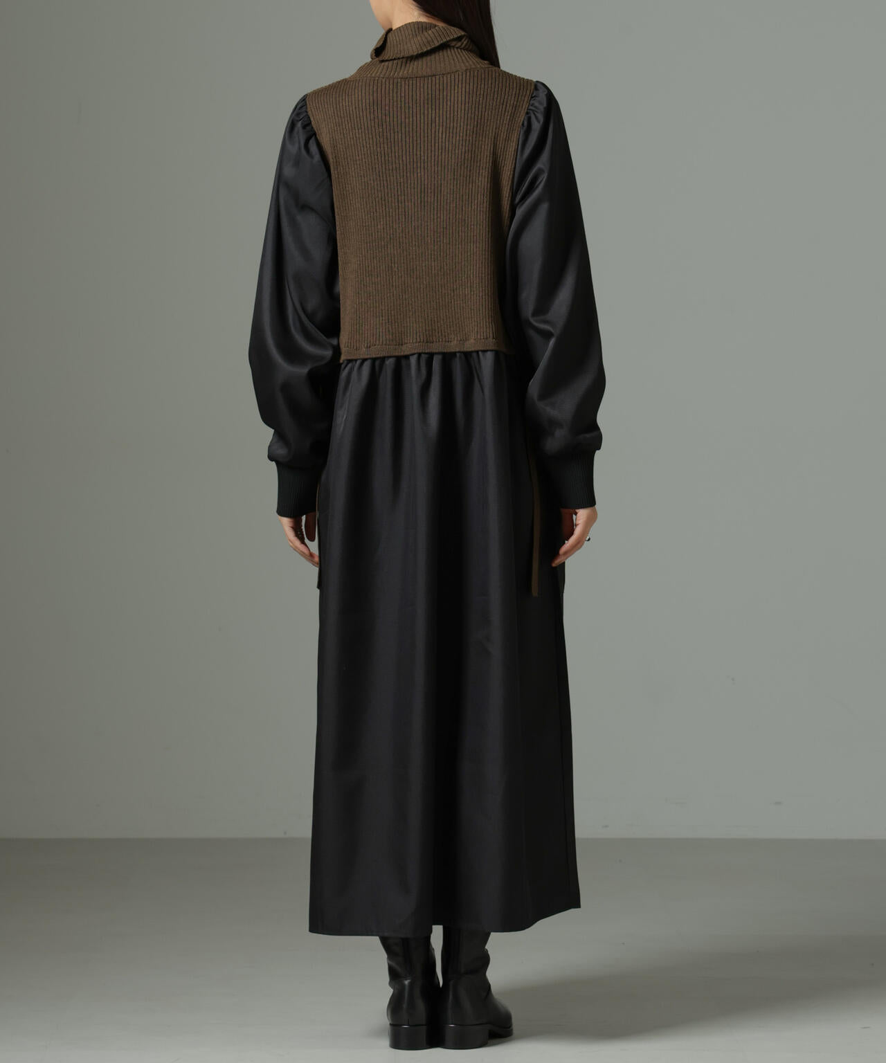 ニットベストドッキングワンピース | NANO universe（ナノ・ユニバース