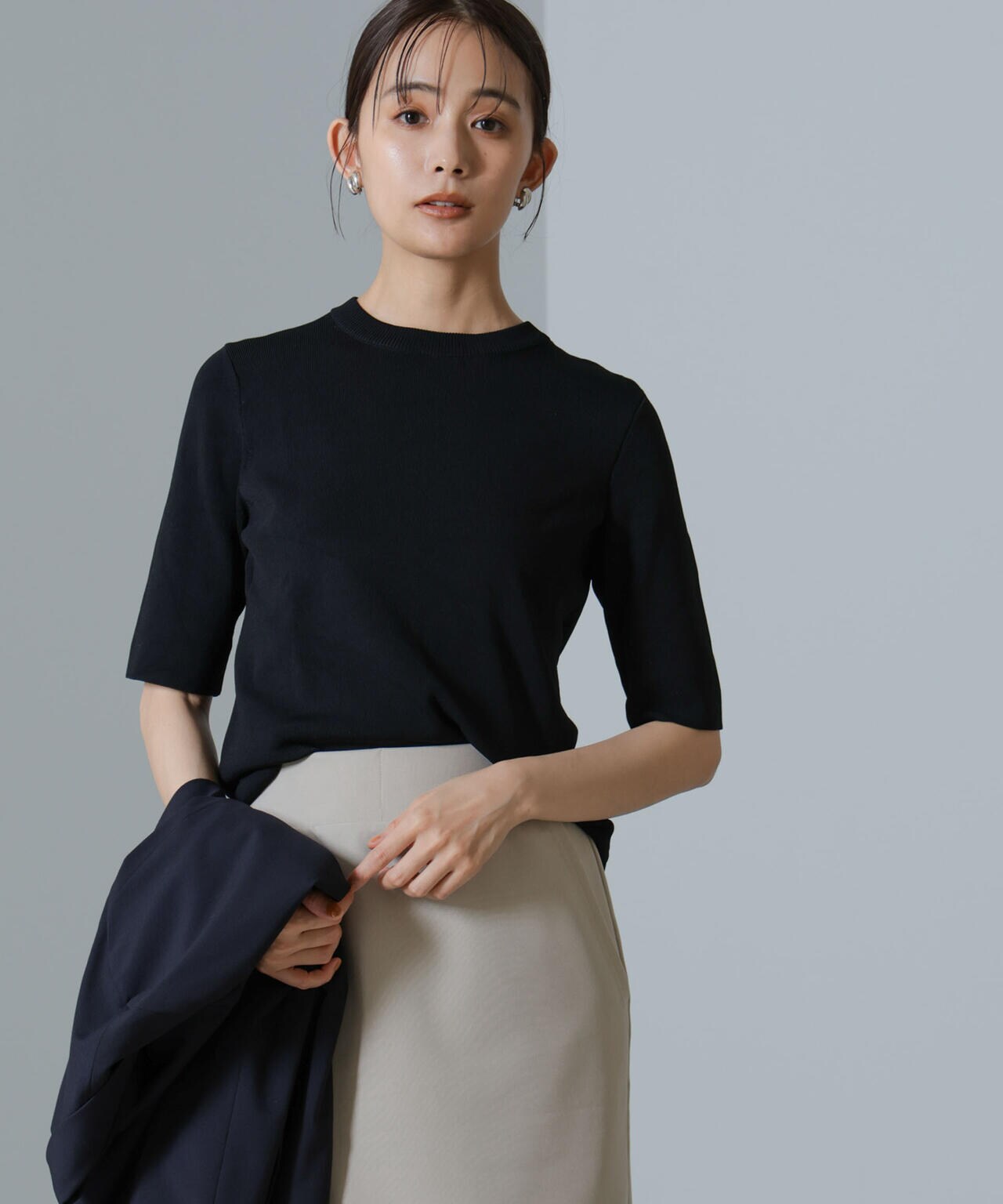 ナノユニバース セットアップ L 半袖　ポンチ　グレー　ビーツパーミニット 楽天市場】【SALE／50%OFF】LB.03/FLOW LINEN セットアップ NANO