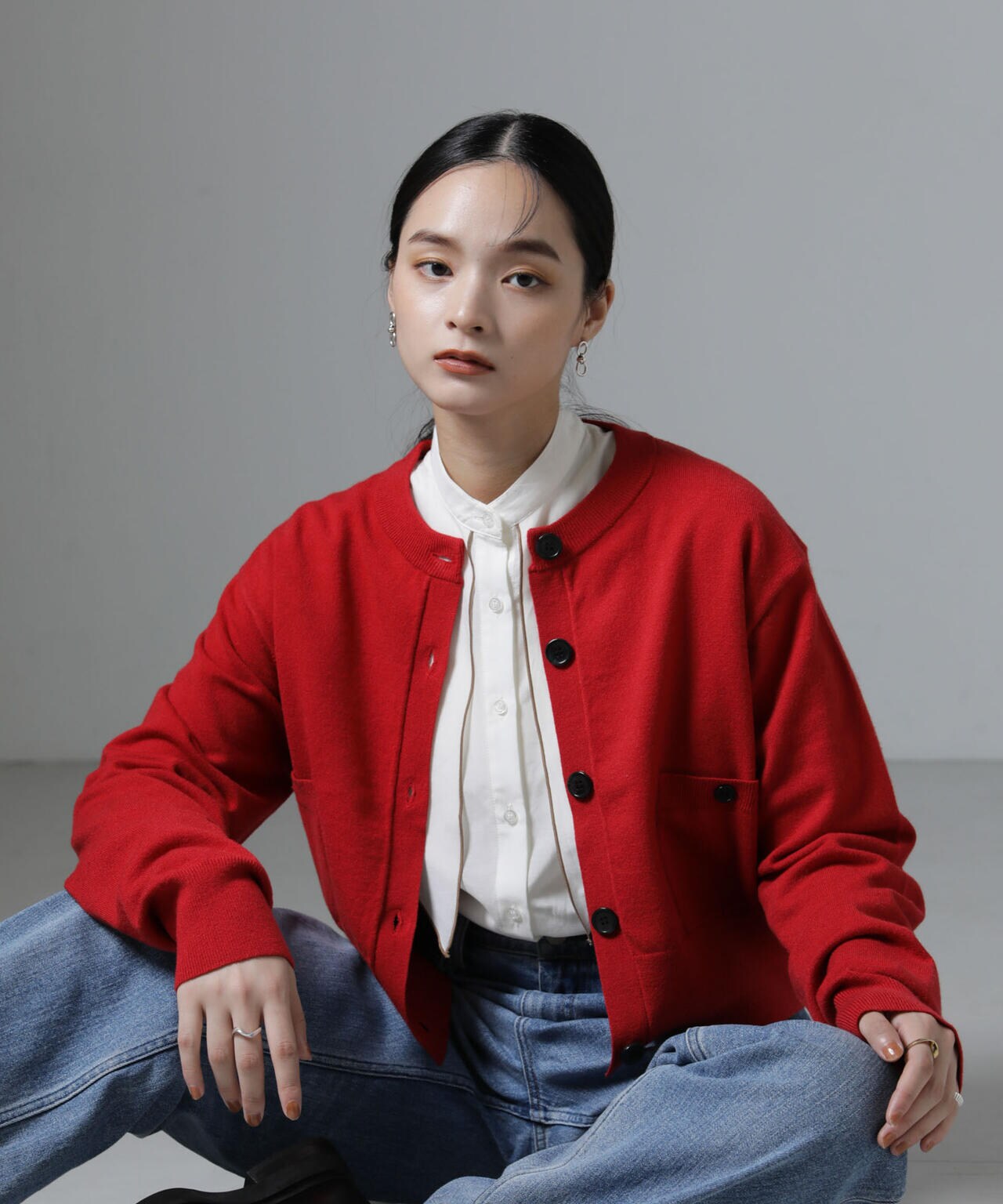 吸湿発熱マシンウォッシャブルニットカーディガン | NANO universe