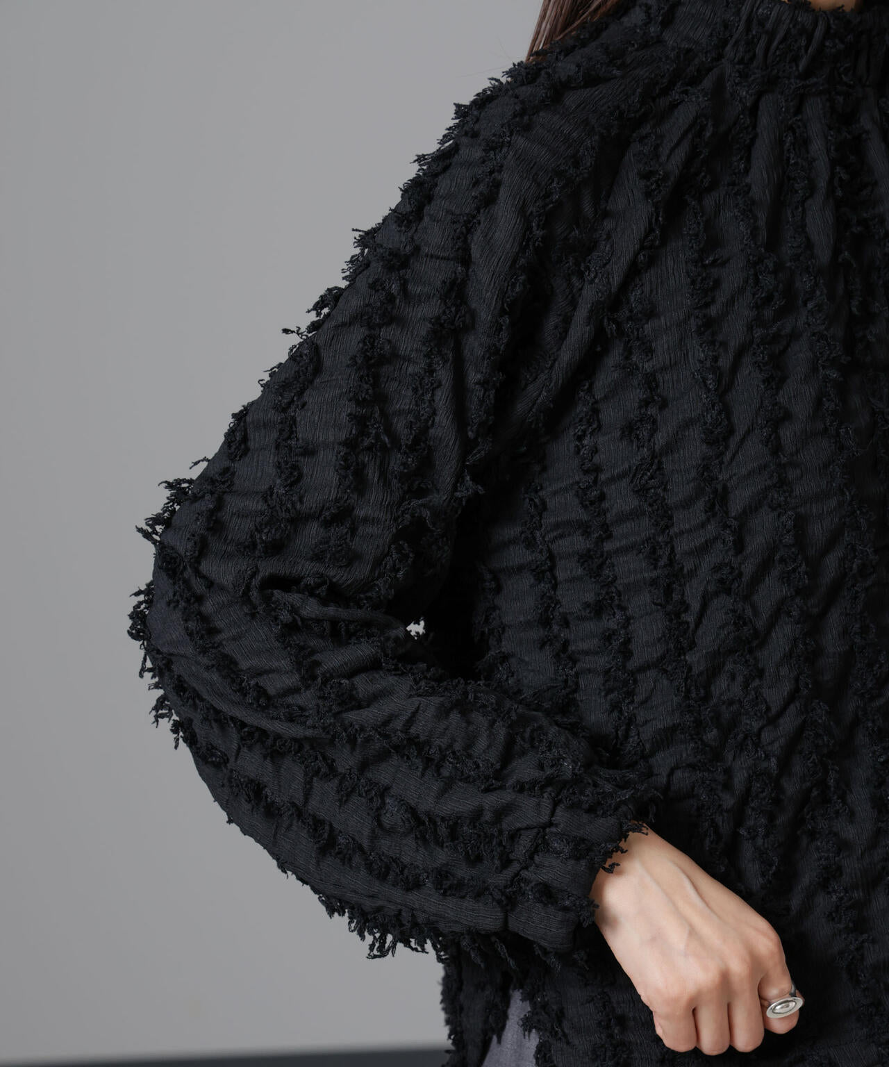 ジャガードカットトップス | NANO universe（ナノ・ユニバース