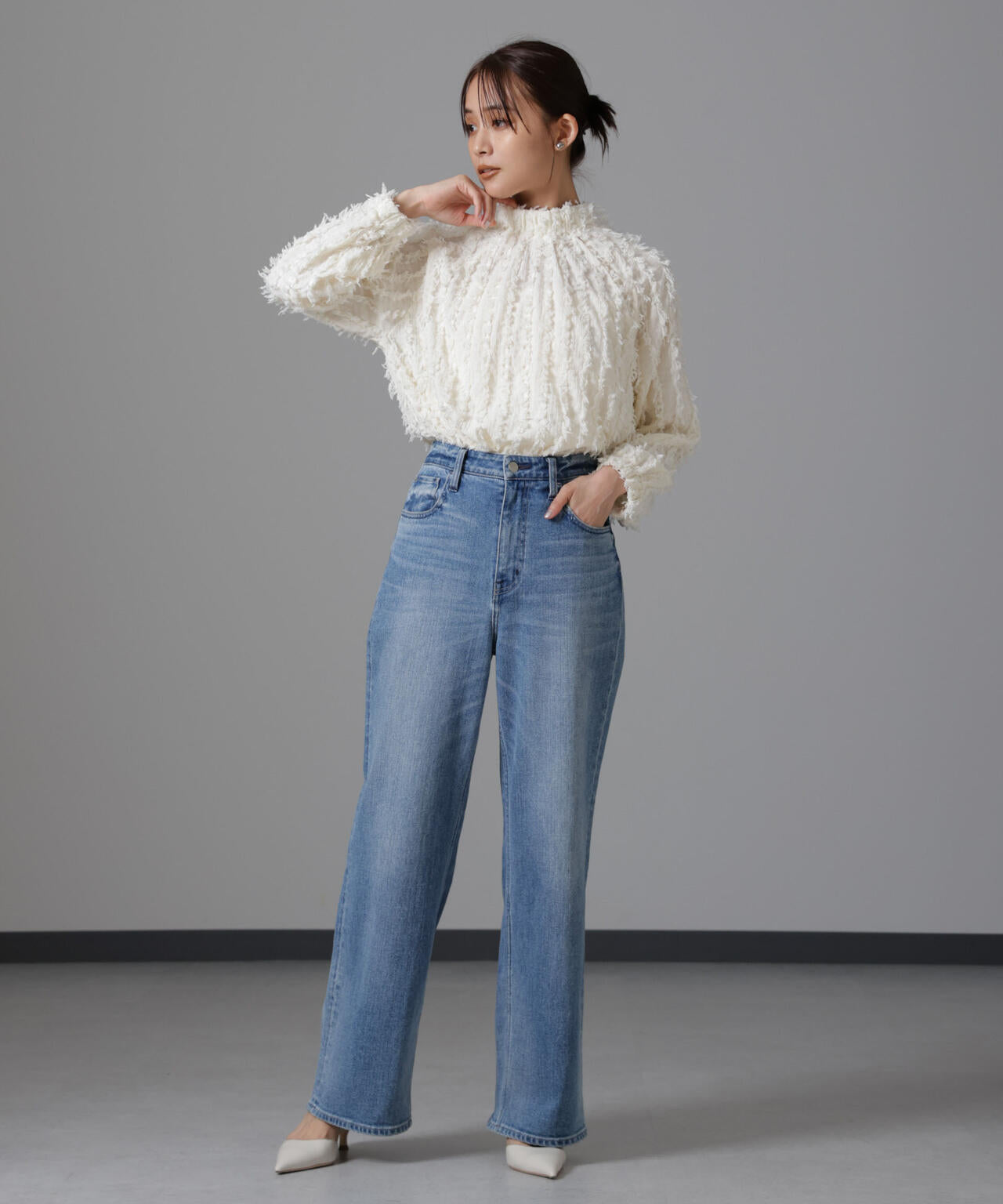 ジャガードカットトップス | NANO universe（ナノ・ユニバース