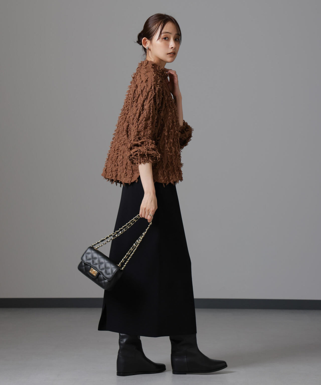 ジャガードカットトップス | NANO universe（ナノ・ユニバース