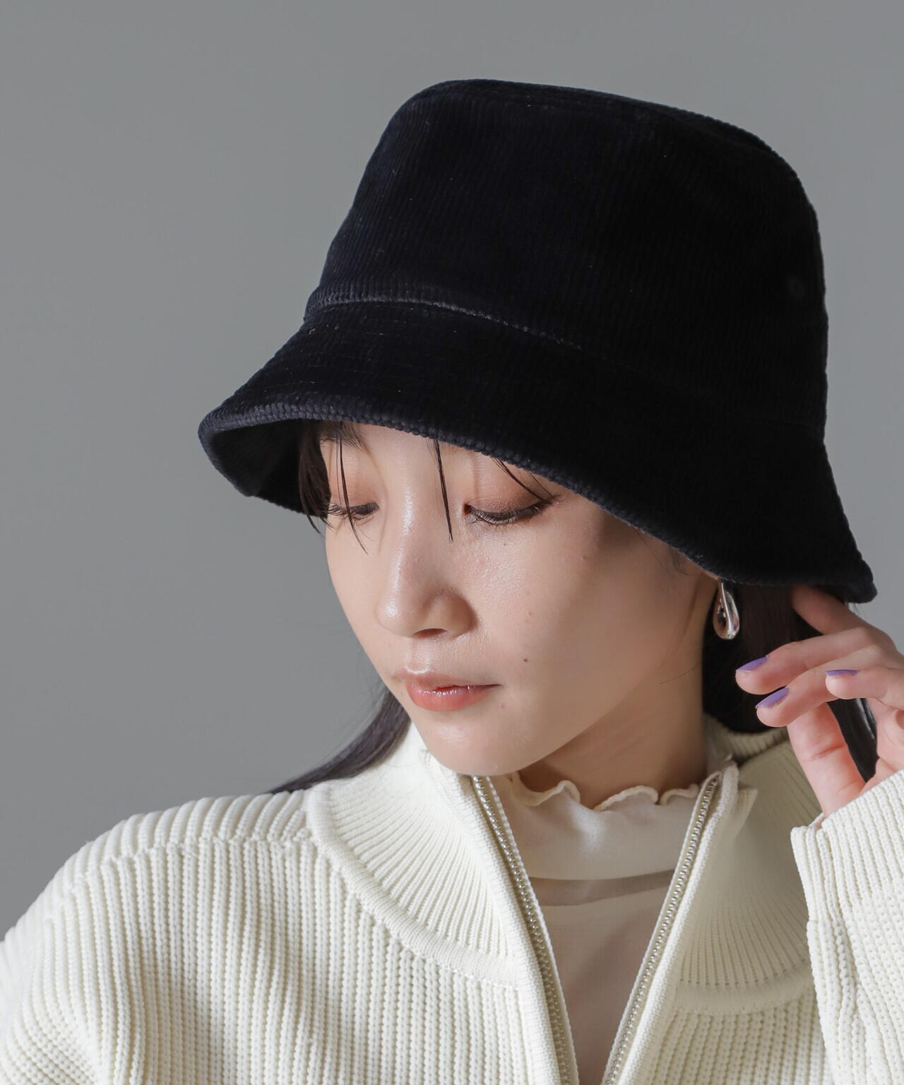 Healthknit/別注コーデュロイバケットハット | NANO universe（ナノ