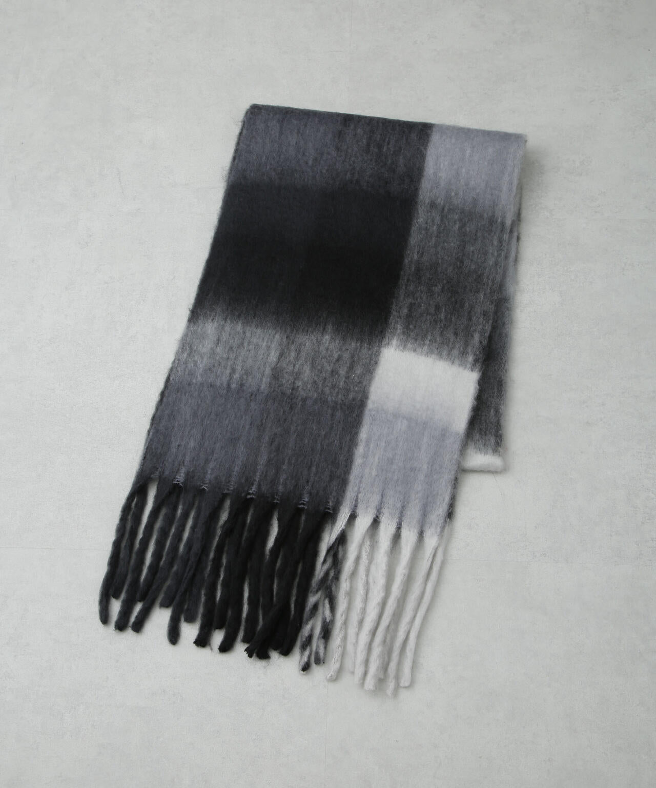 ボリュームチェックマフラー | NANO universe（ナノ・ユニバース