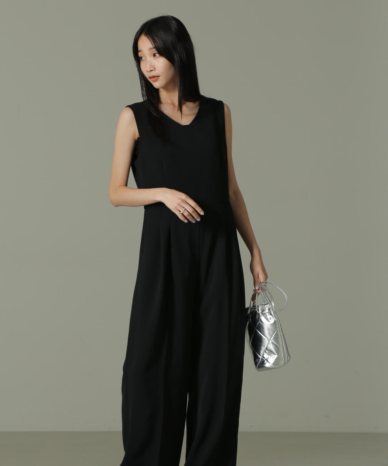 オーガンジーボレロ＆オールインワンセットパンツ | NANO universe