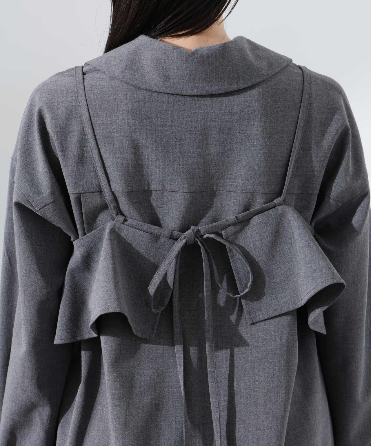 キャミソールビスチェ＋スキッパーワンピースSET | NANO