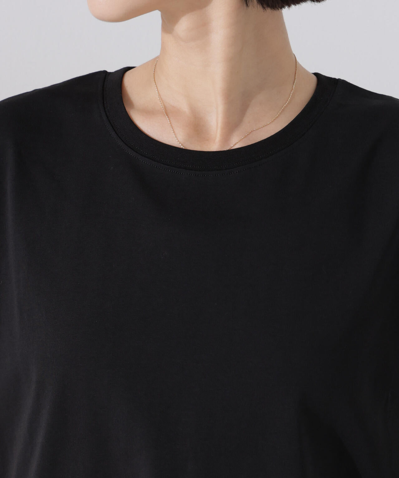 汗染み防止加工接触冷感フレンチスリーブTシャツ | NANO universe
