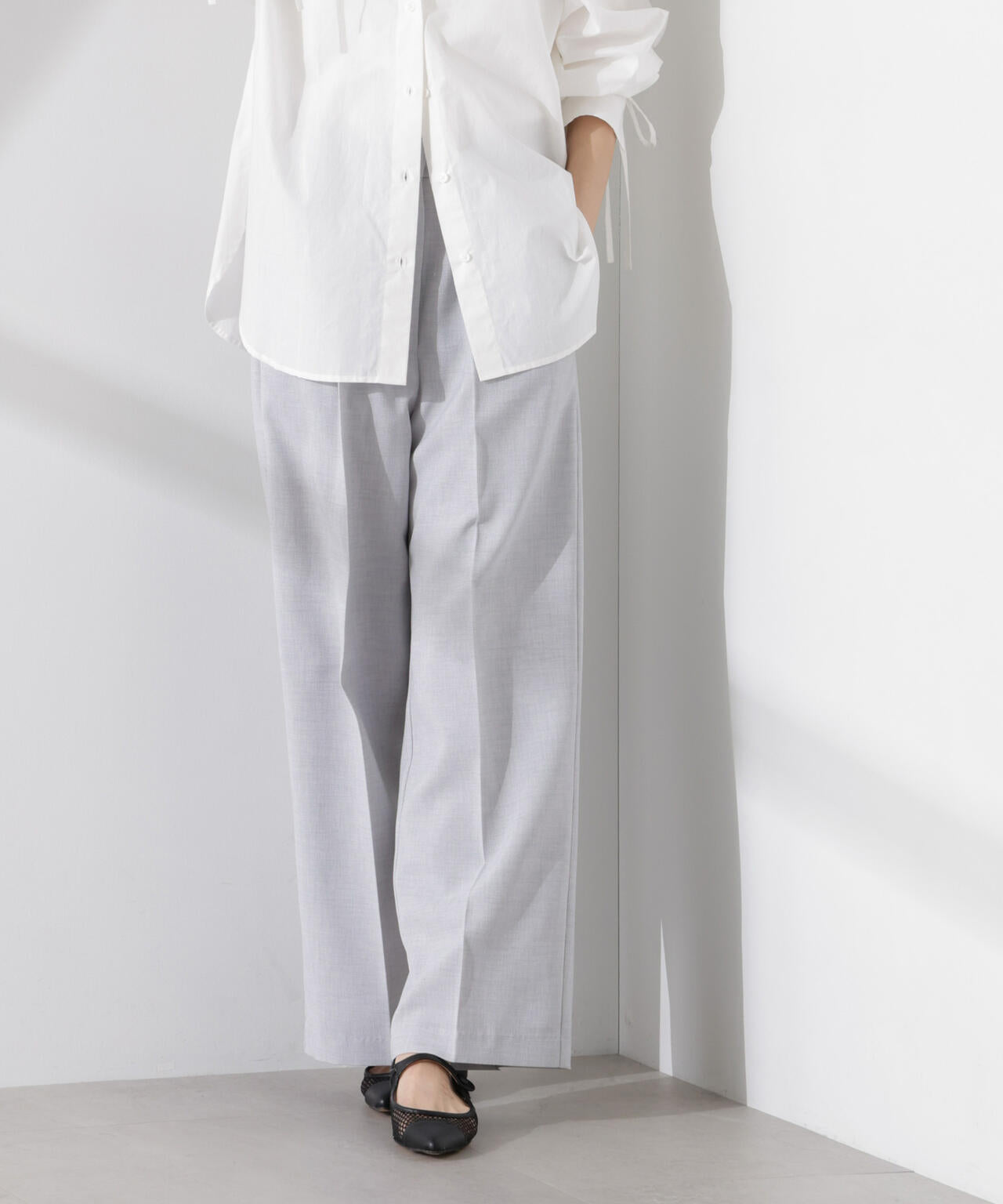 まぅ。専用ページ 多機能素材スラックス(セットアップ可) | NANO universe（ナノ