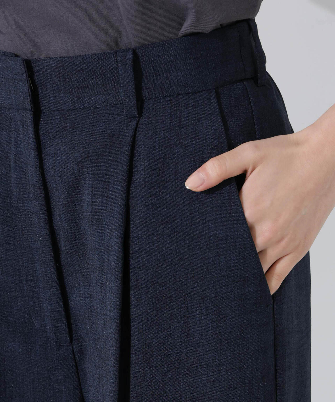 多機能素材スラックス(セットアップ可) | NANO universe（ナノ