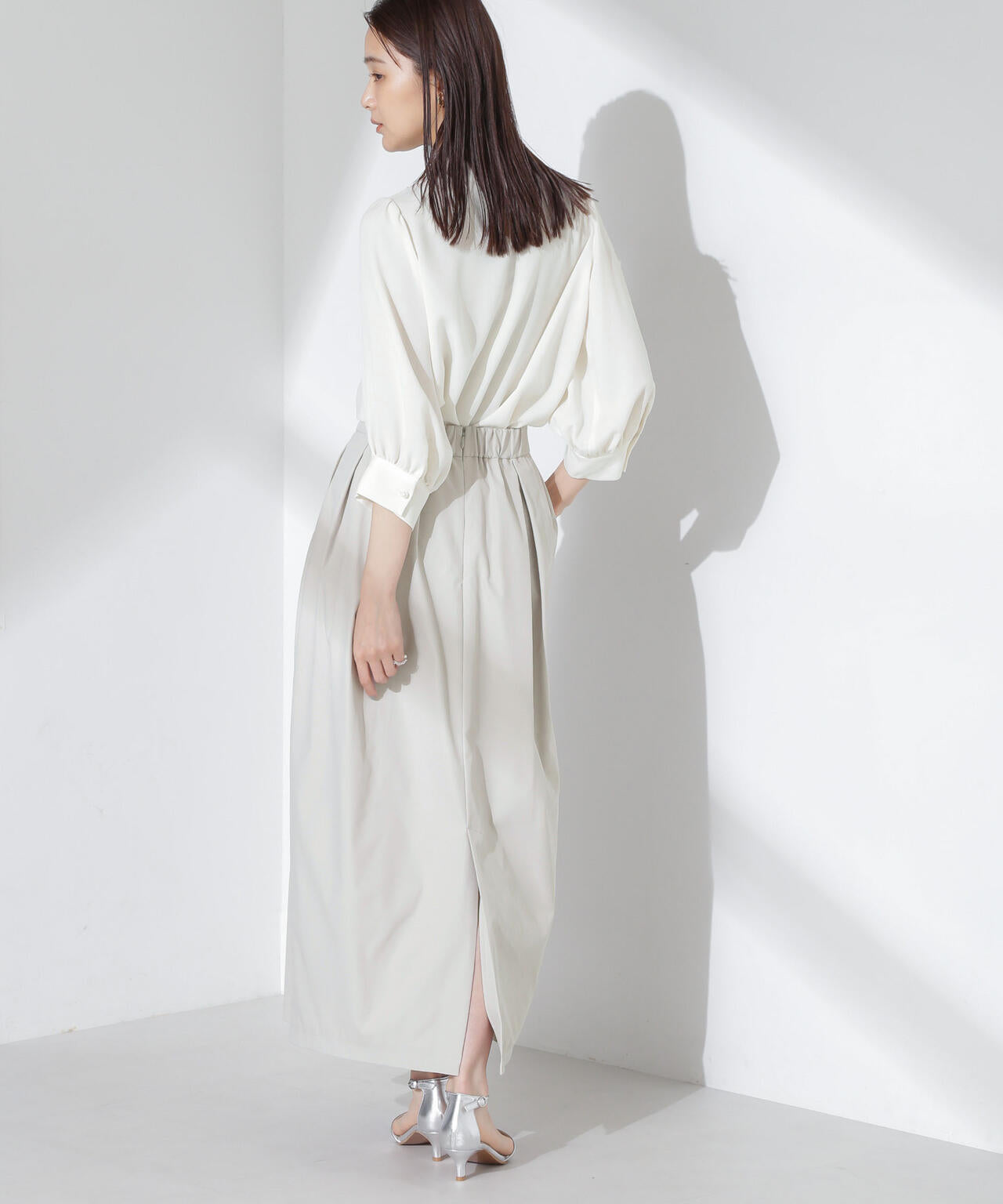 タックコクーンスカート | NANO universe（ナノ・ユニバース