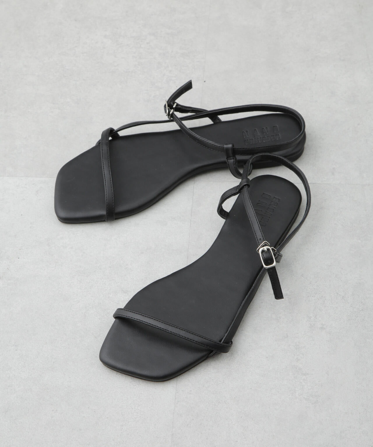 アンクルストラップフラットサンダル | NANO universe（ナノ