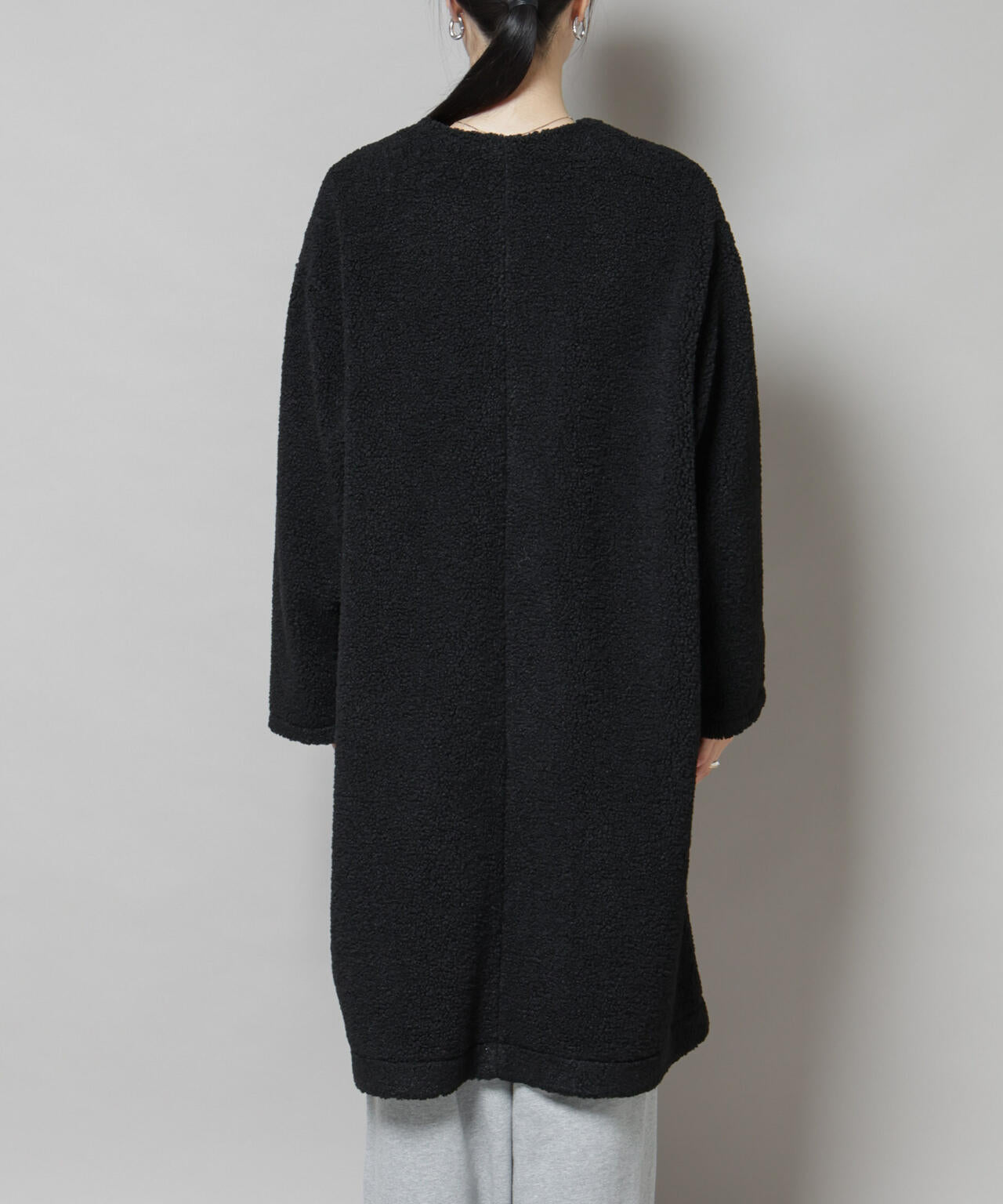 ソフトボアノーカラーコート | NANO universe（ナノ・ユニバース