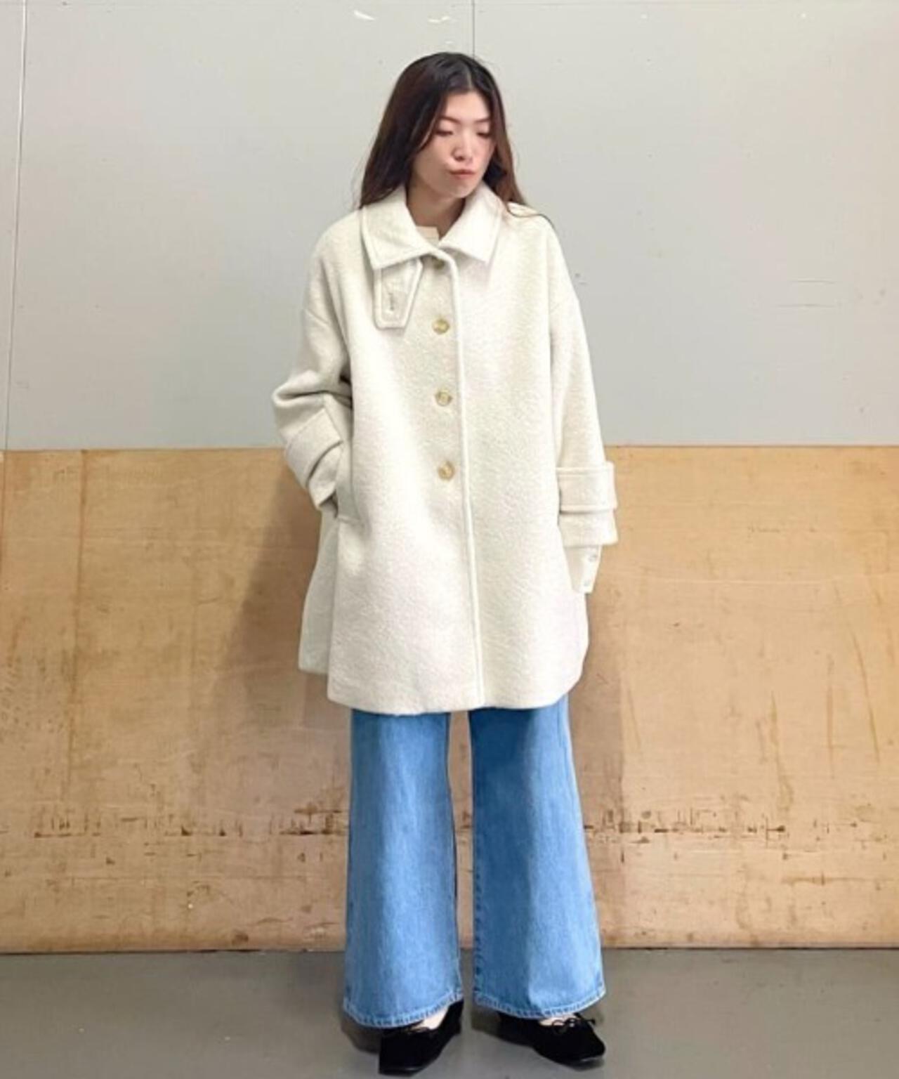 ブークレスタンドカラーミドルコート | NANO universe（ナノ