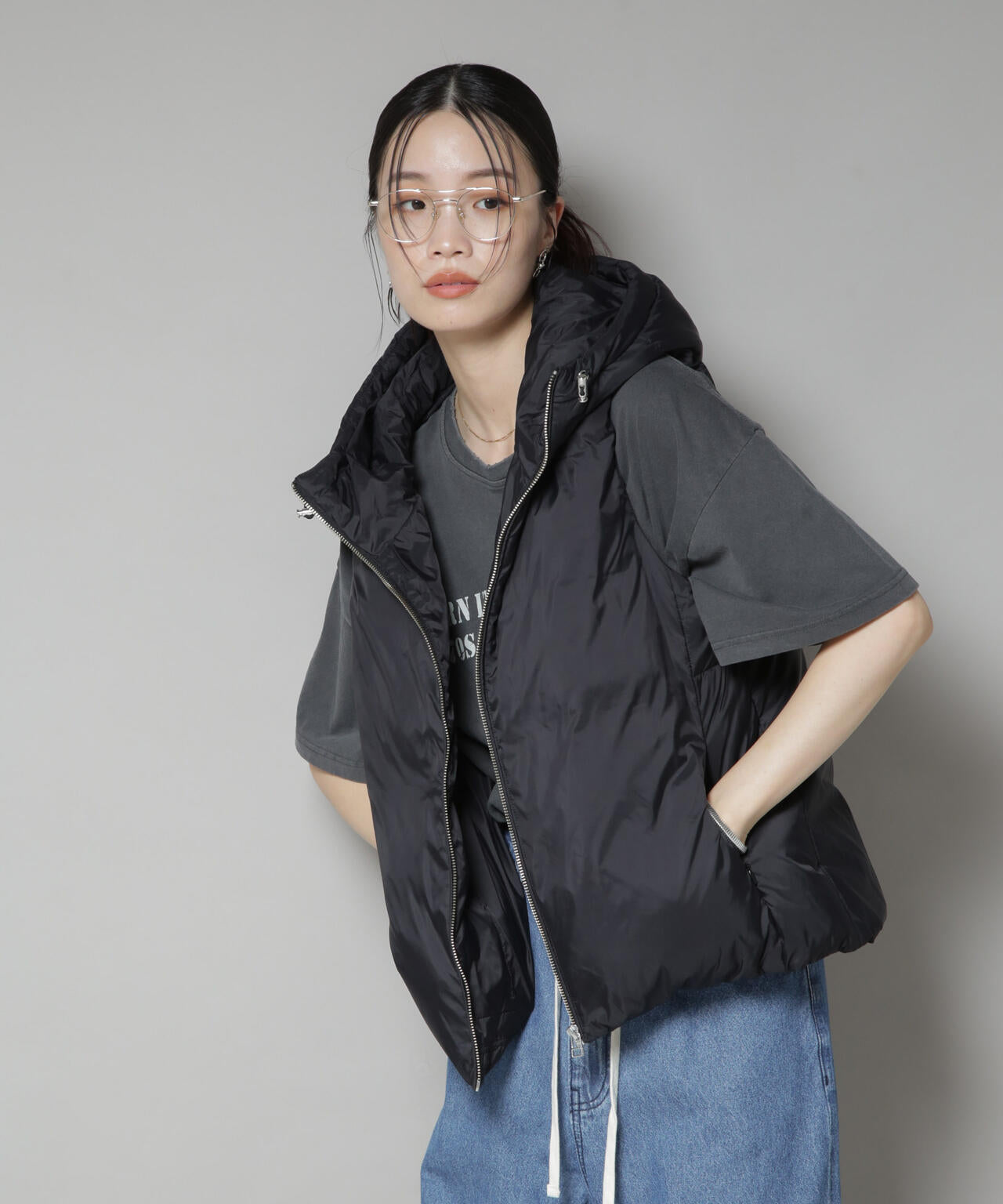 nano UNIVERSE ダウンジャケット/ダウンベスト メンズ