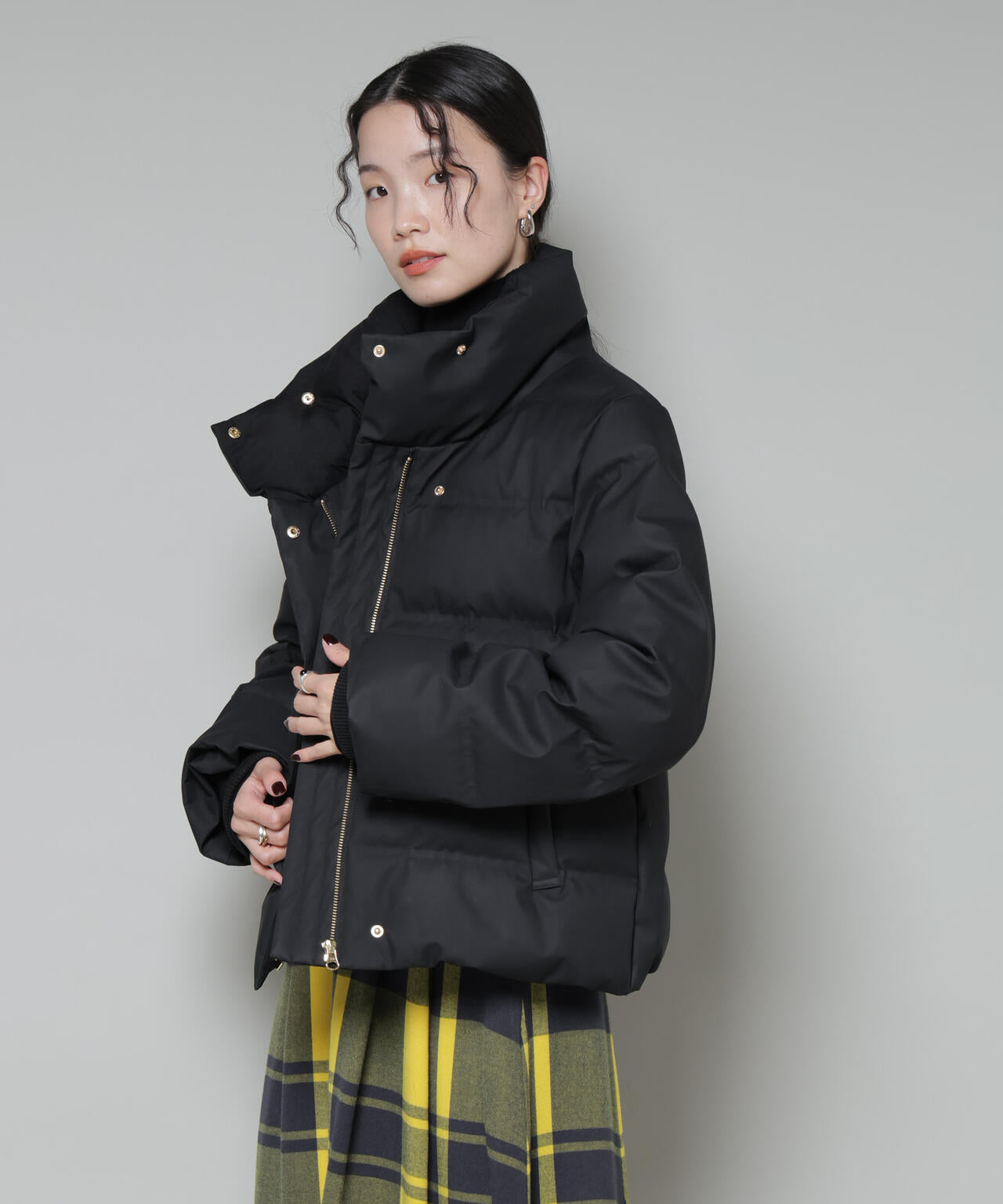 ボリュームネックダウンショートコート | NANO universe（ナノ